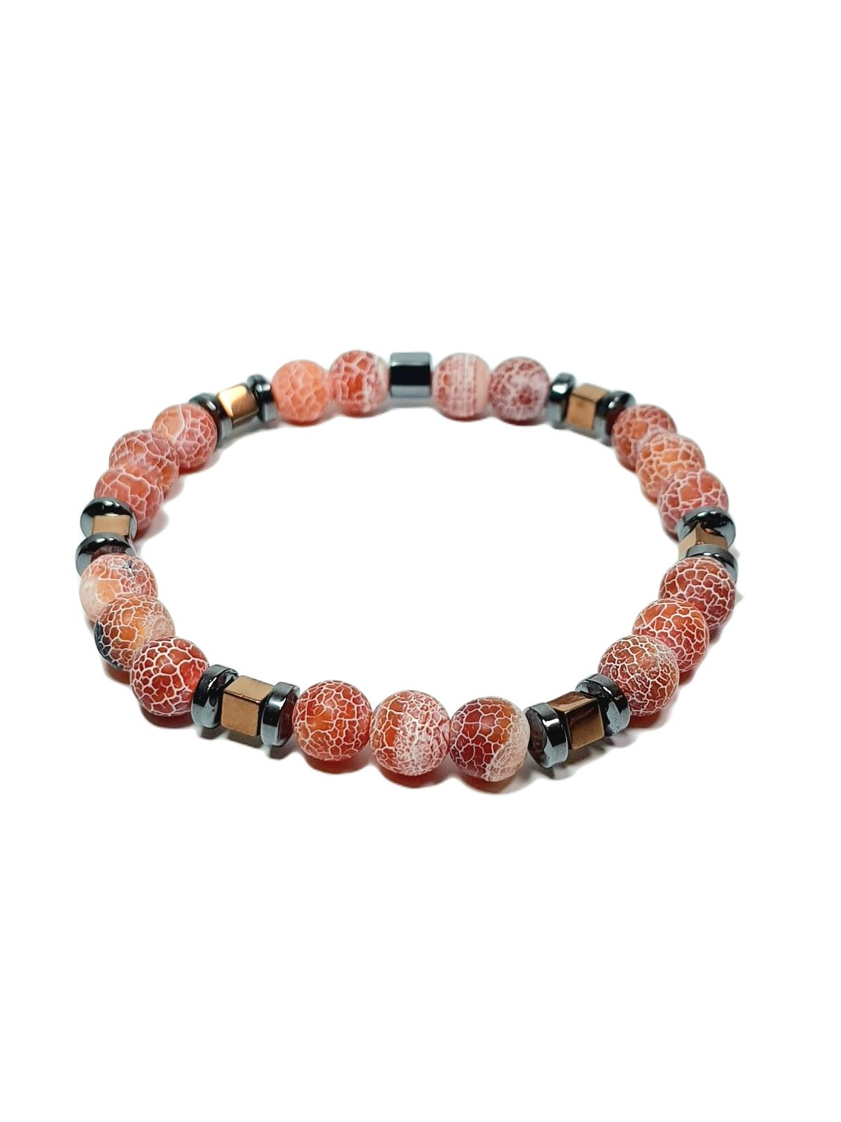 Doğaltaş BileklikJTSS25DOB1513 AKİK HEMATİT TURUNCU JANTİ DOĞALTAŞ BİLEKLİKJanti