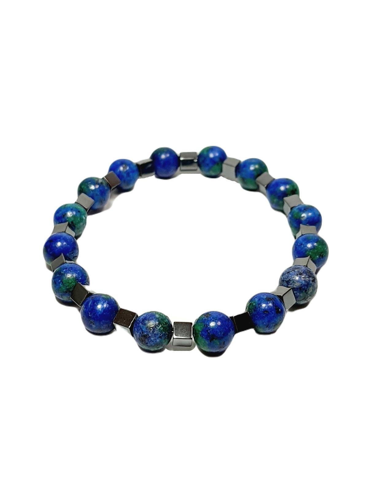 Doğaltaş BileklikJTSS25DOB1529 CEYT HEMATİT LACİVERT JANTİ DOĞALTAŞ BİLEKLİKJanti