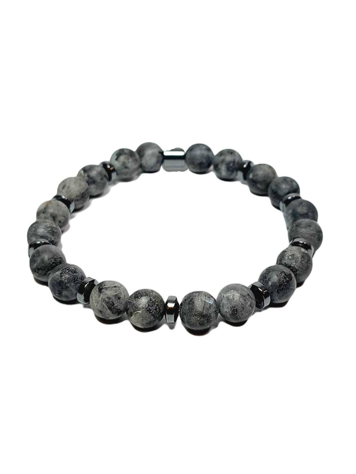 Doğaltaş BileklikJTSS25DOB1544 CEYT HEMATİT KOYU GRİ JANTİ DOĞALTAŞ BİLEKLİKJanti