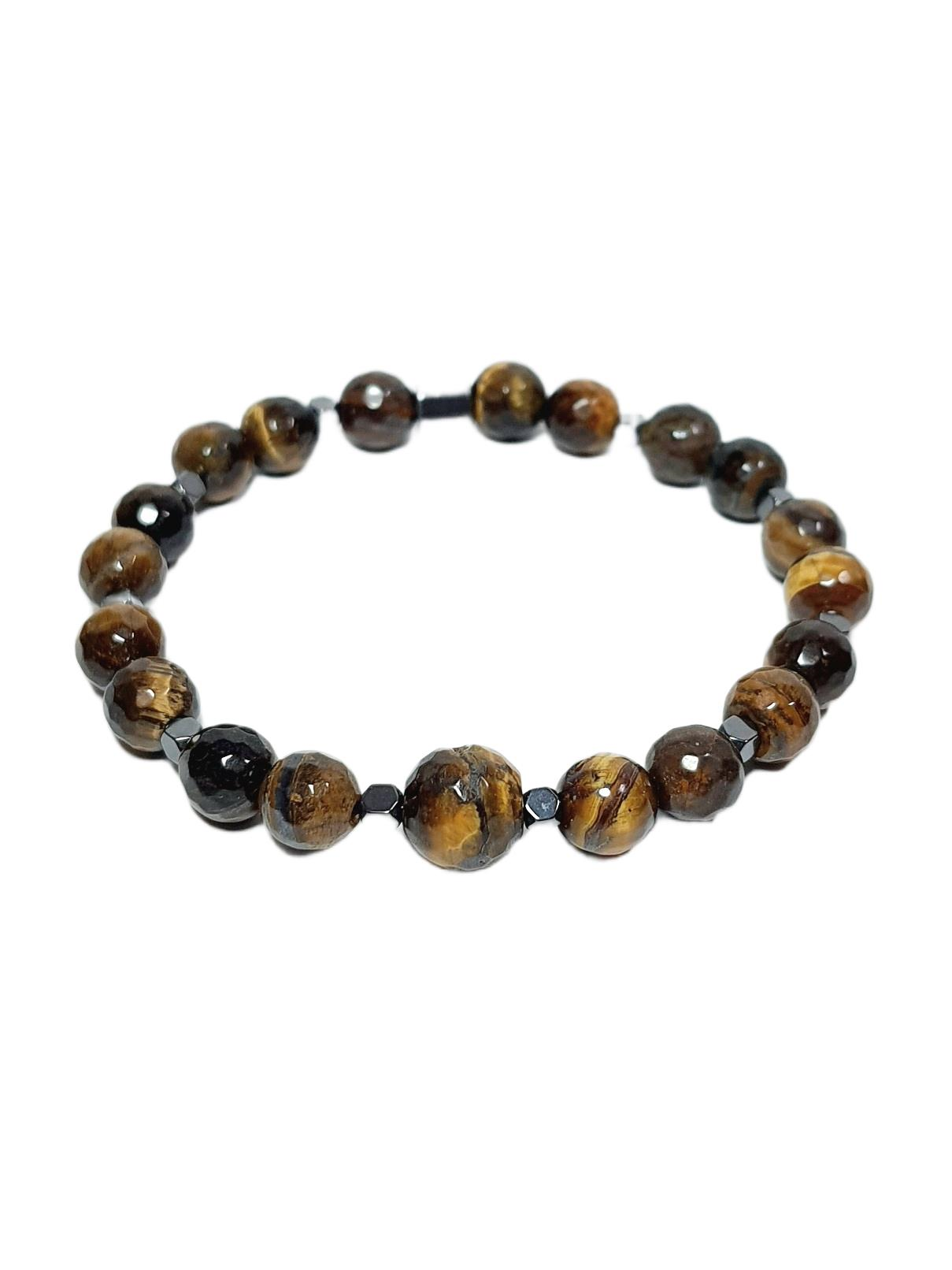 Deri BileklikJTSS25KOB1572 HAKİKİ DANA DERİSİ KAPLANGÖZÜ DOĞALTAŞ JANTİ KOMBİN BİLEKLİK KUTULUJanti