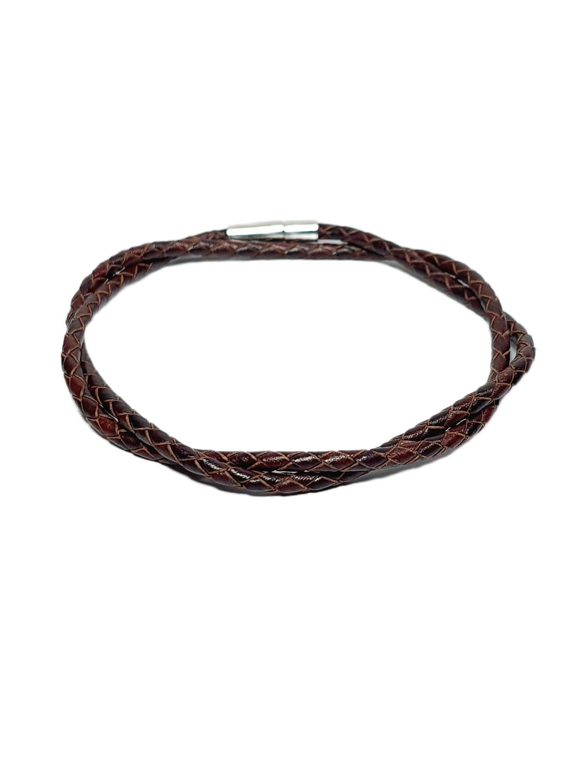 Deri BileklikJTSS25KOB1572 HAKİKİ DANA DERİSİ KAPLANGÖZÜ DOĞALTAŞ JANTİ KOMBİN BİLEKLİK KUTULUJanti