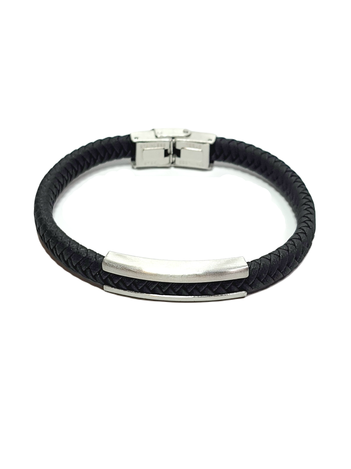 Deri BileklikLFNSS25DCB112350112-LUTHA-STANDARTJANTİ LFN12 mm Suni deri çelik çengelli kapama bileklik