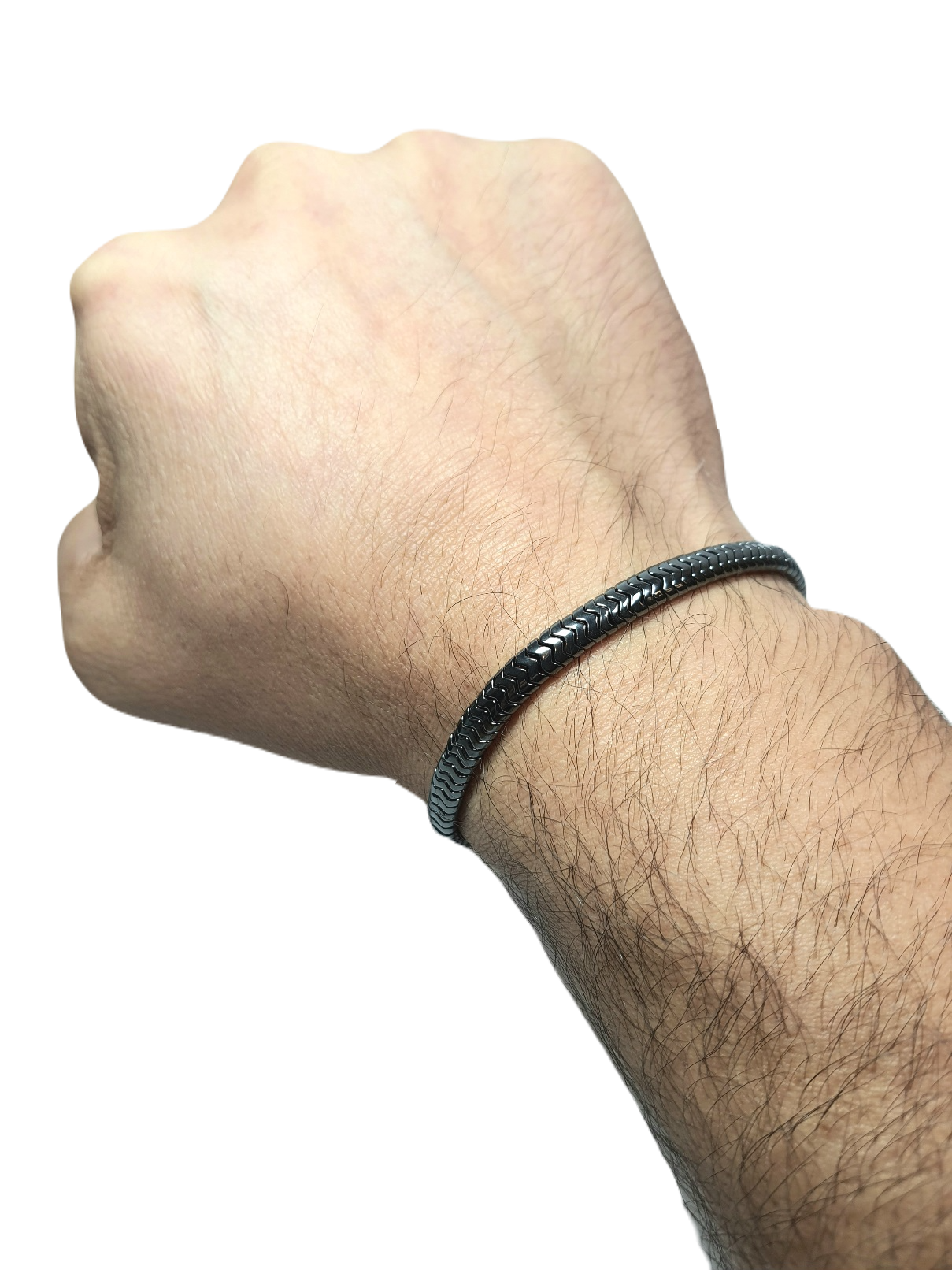 Doğaltaş BileklikLFNSS25DIB112350088-PAUL-STANDARTJANTİ LFN6 mm Hematit Doğaltaş ip örme asansör kapama bileklik 