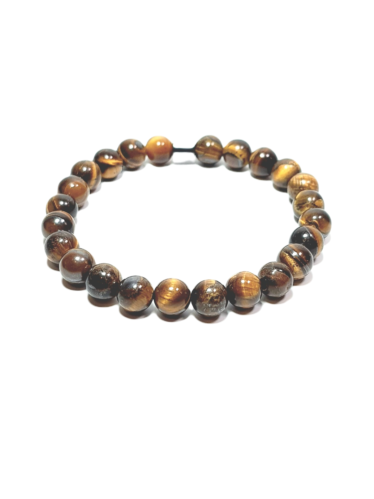 Doğaltaş BileklikLFNSS25DOB112350064-MARK-STANDARTJANTİ LFNOrijinal Kaplangözü 8 mm Kahverengi Doğaltaş Bileklik