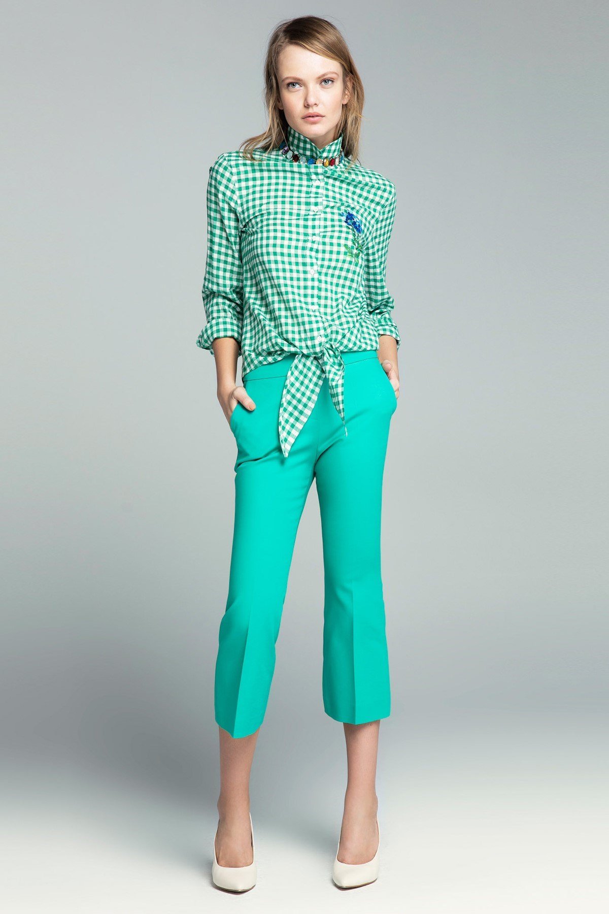 03075 / PANTOLON YESIL