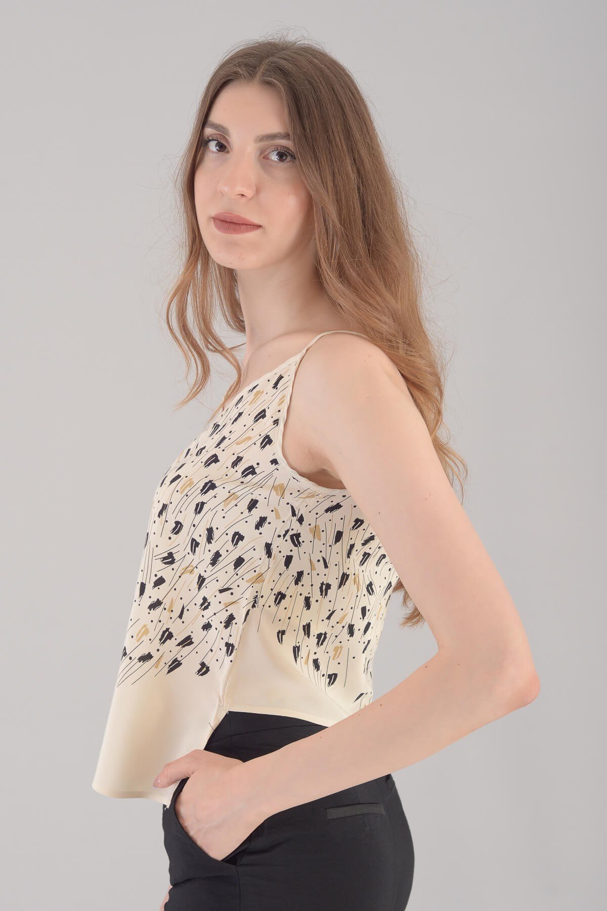 06314 / BLUZ KIRIK BEYAZ