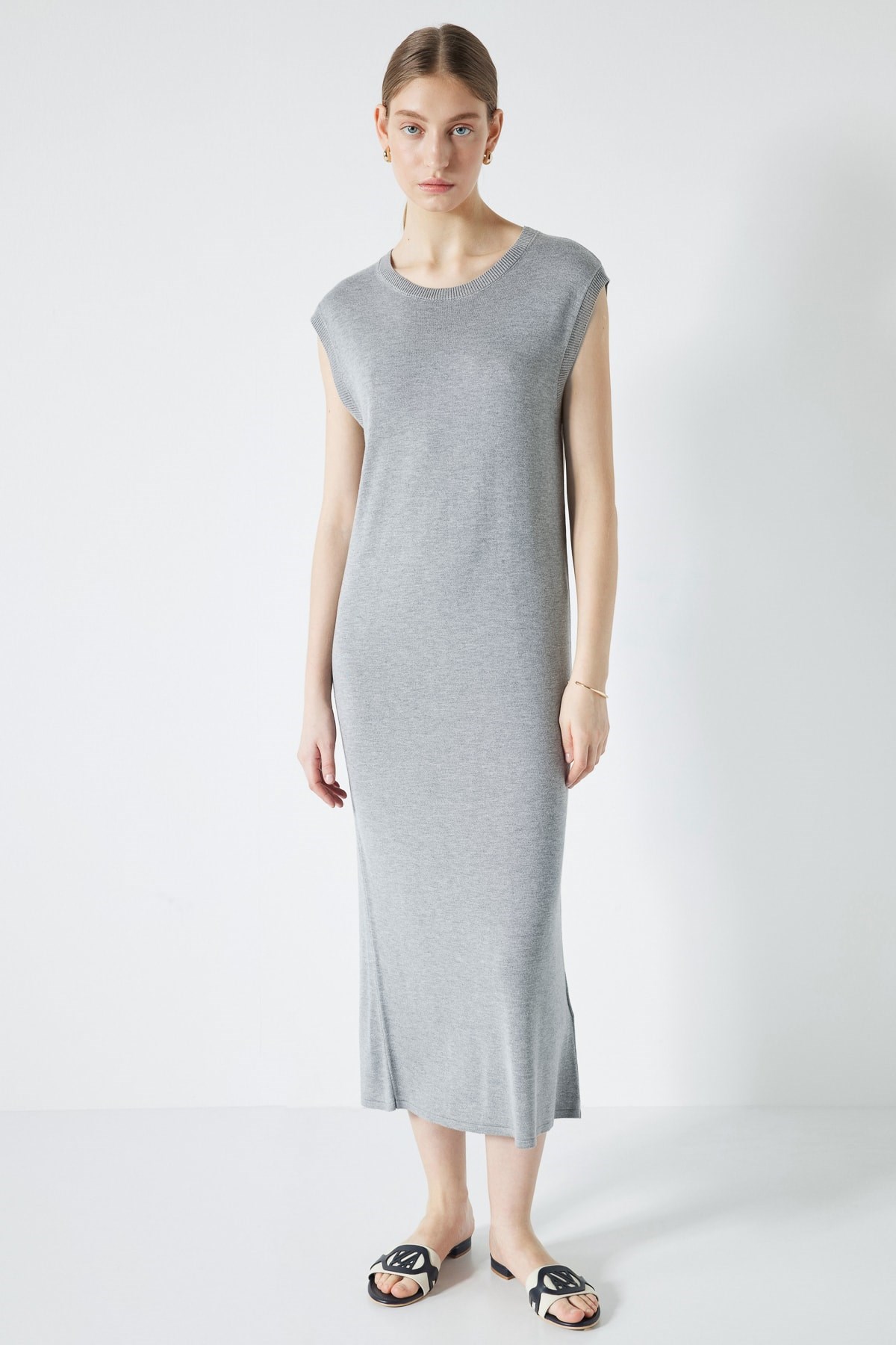 IPEKYOL ACIK GRI 02184 / ELBISE