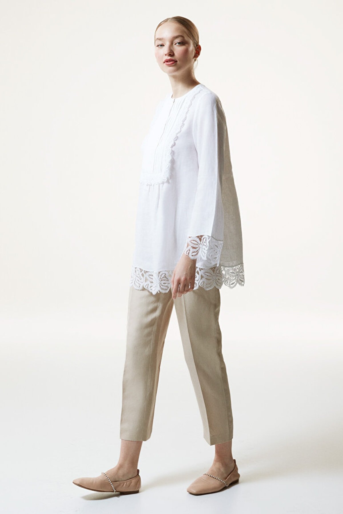 IPEKYOL BEYAZ 16017 / TUNİK