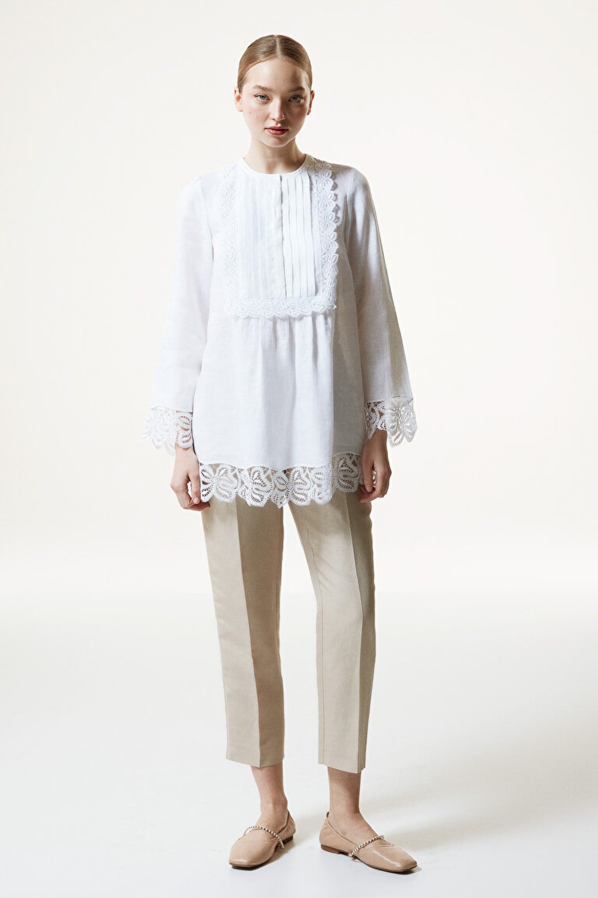 IPEKYOL BEYAZ 16017 / TUNİK