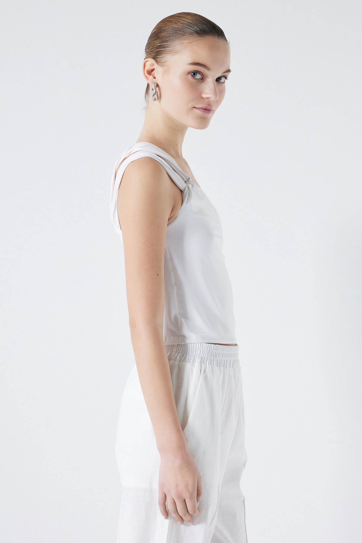 IPEKYOL BEYAZ 70121 / T-SHIRT