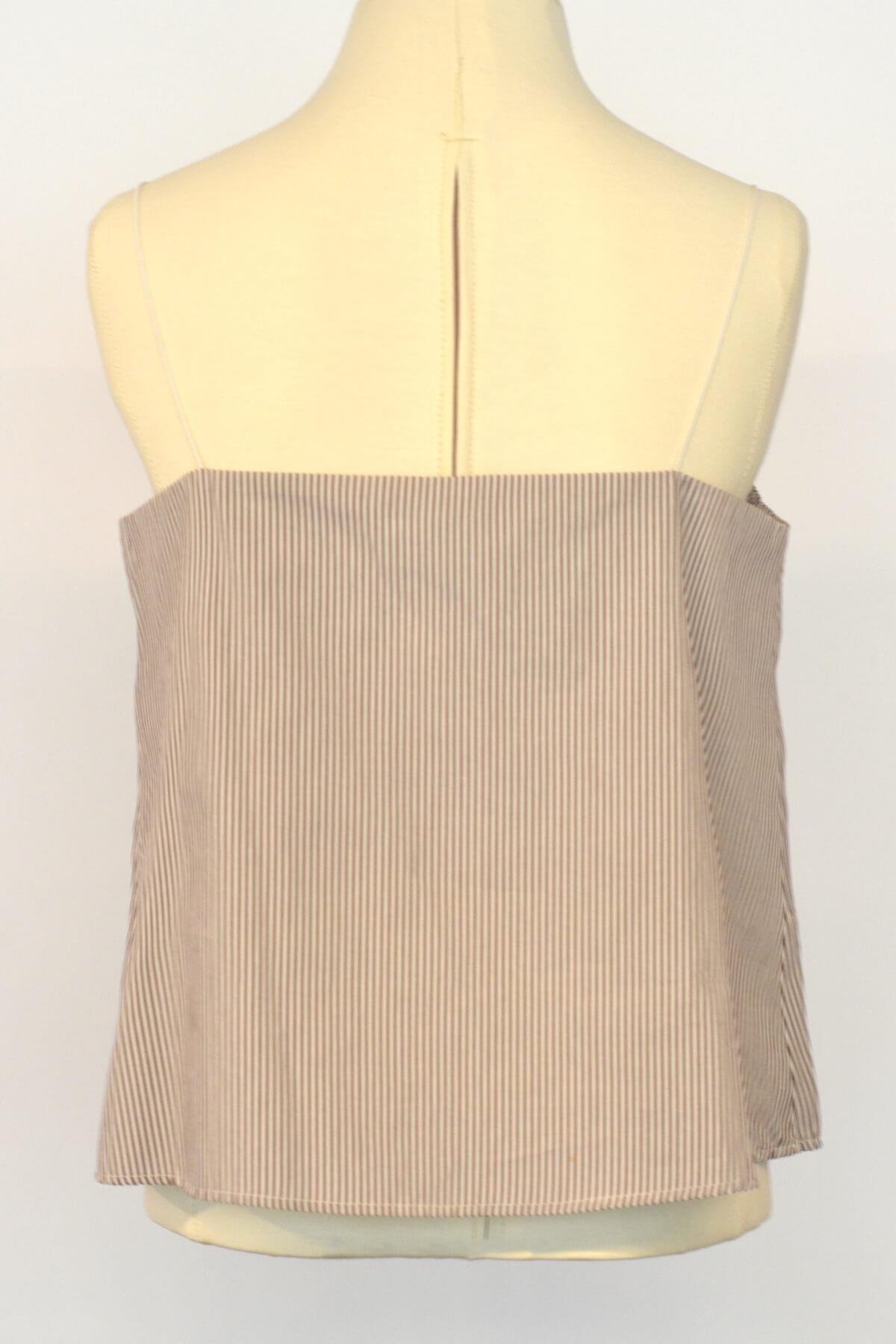 IPEKYOL BORDO 61048 / Midi V Yaka Asılı Bluz