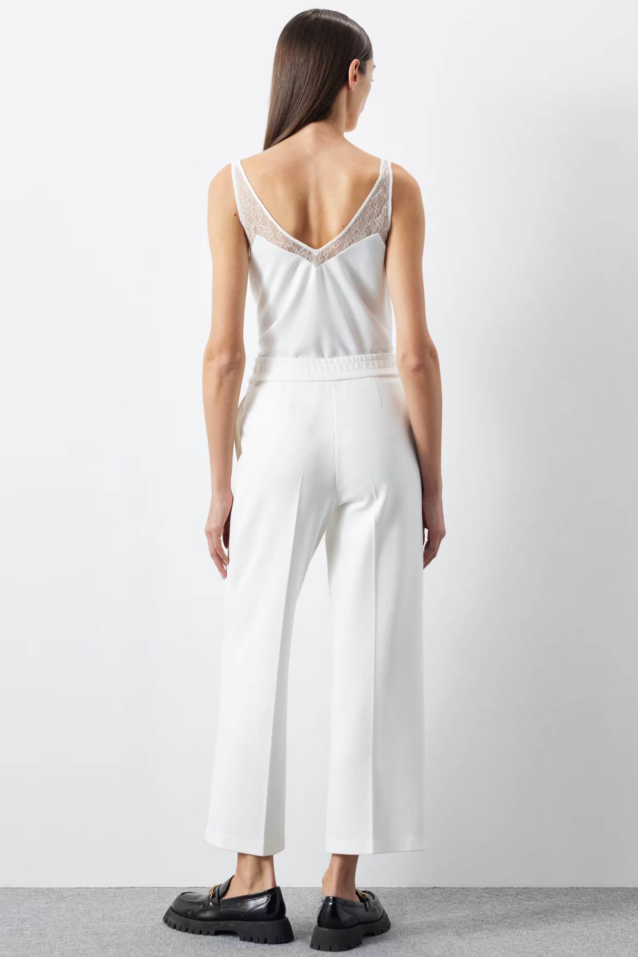 IPEKYOL Ekru Straight Fit Pantolon