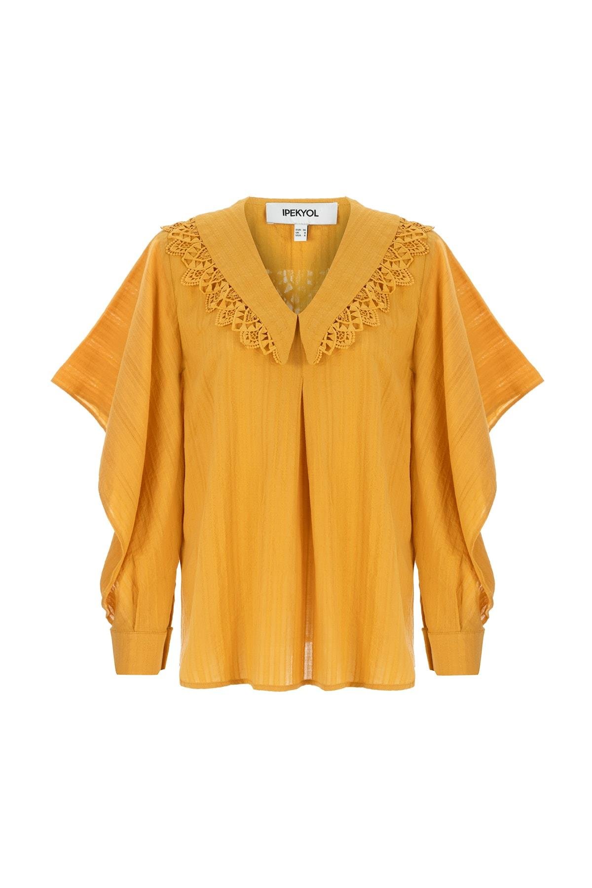 IPEKYOL Hardal Rengi Bluz