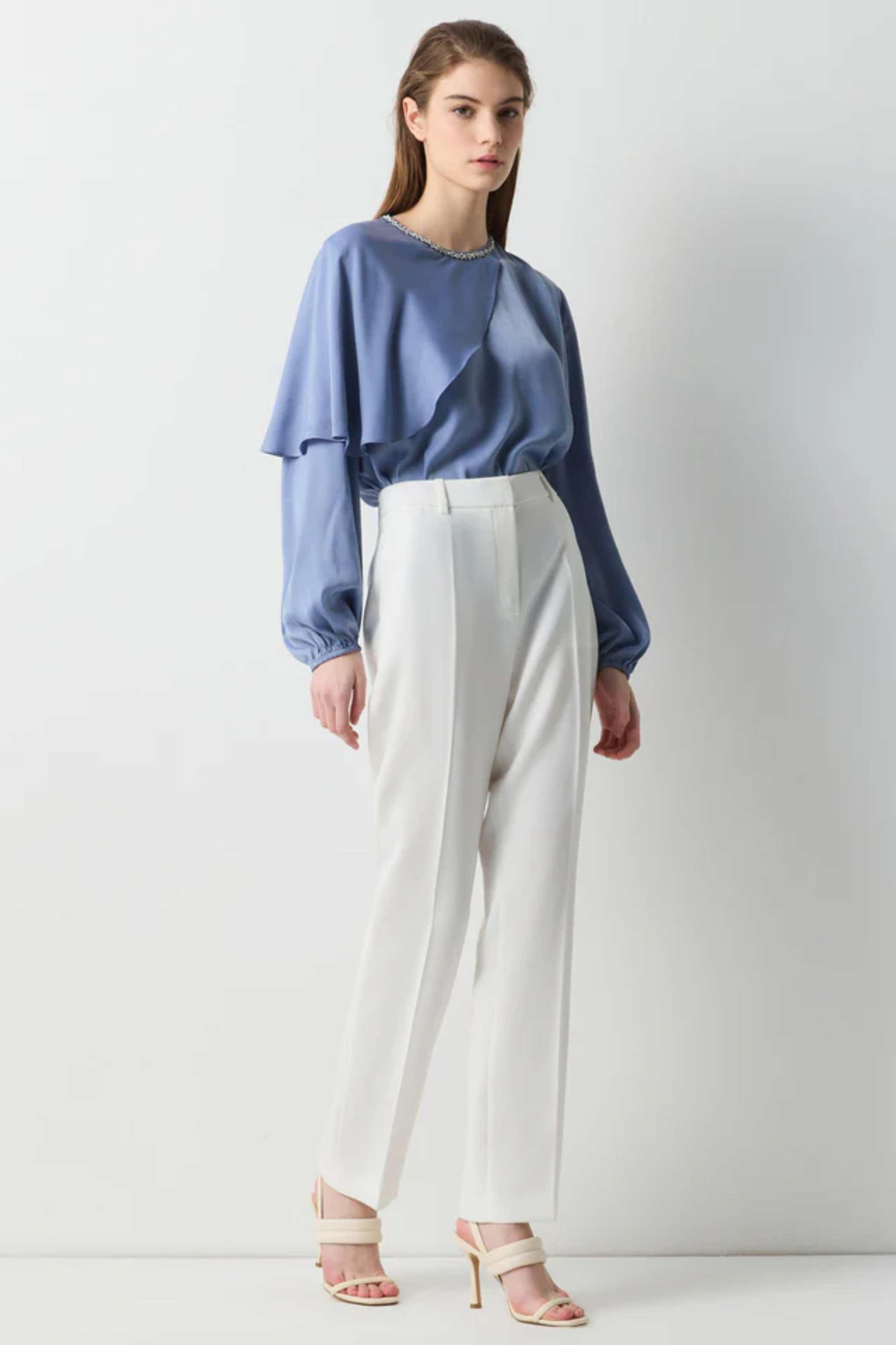 IPEKYOL KIRIK BEYAZ 03154 / PANTOLON