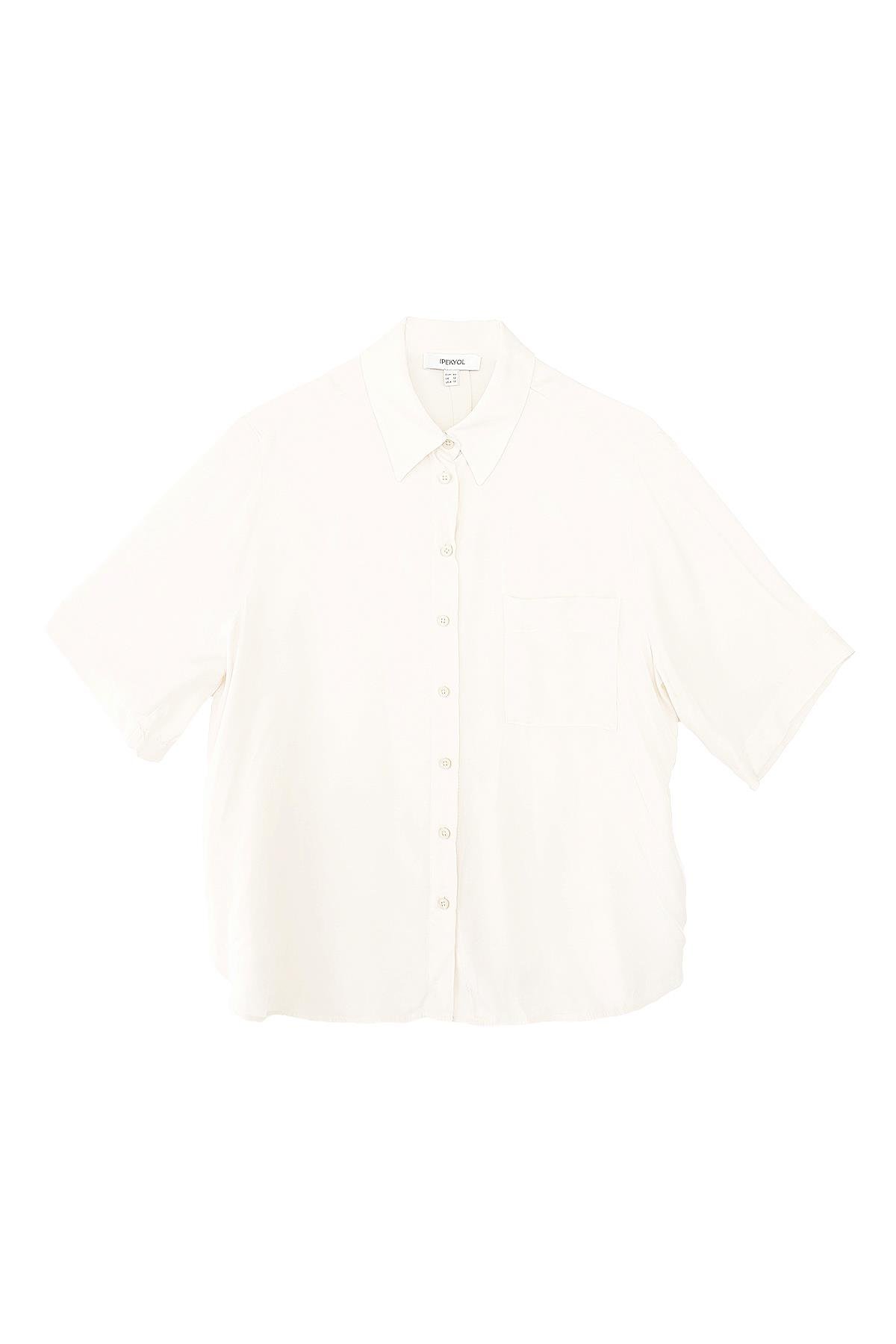 IPEKYOL KIRIK BEYAZ 25340 / GOMLEK