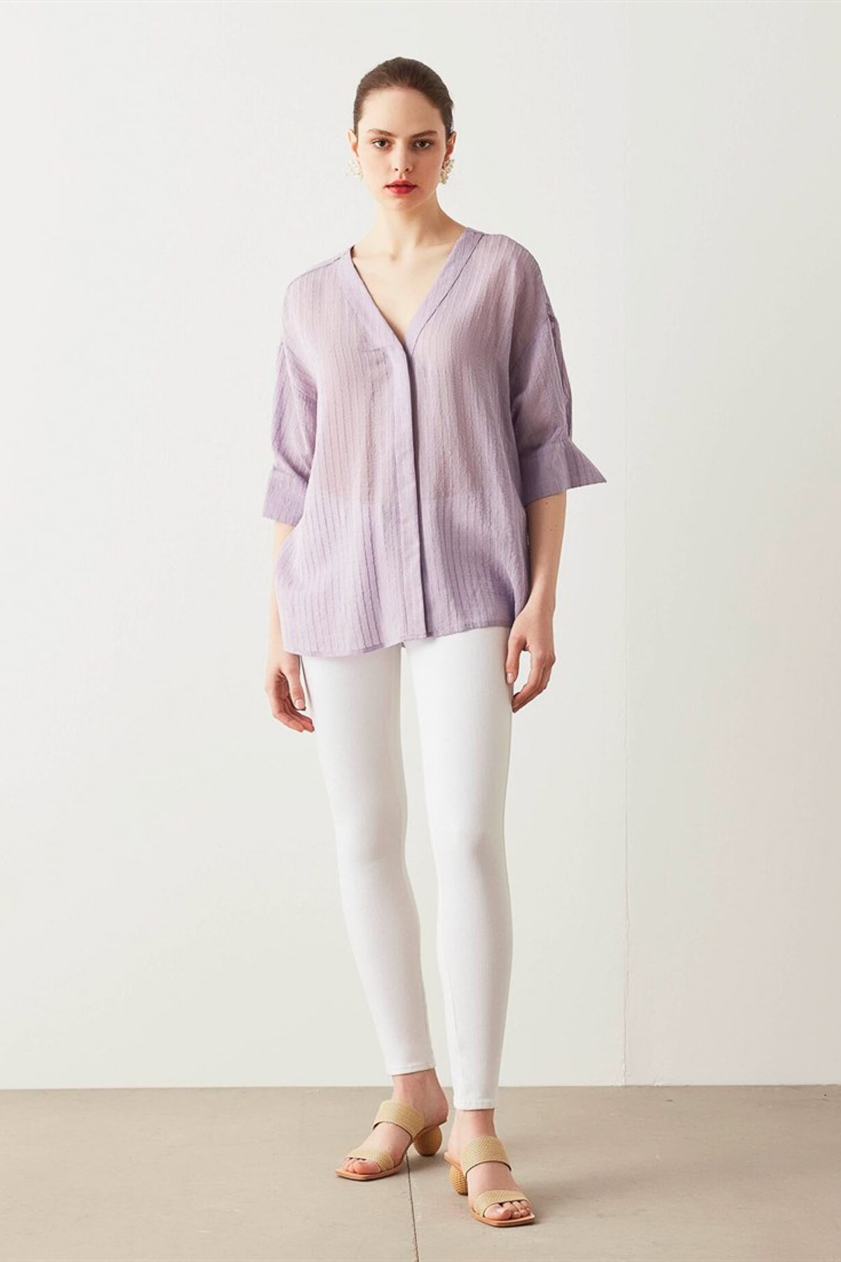 IPEKYOL LILA 06138 / BLUZ
