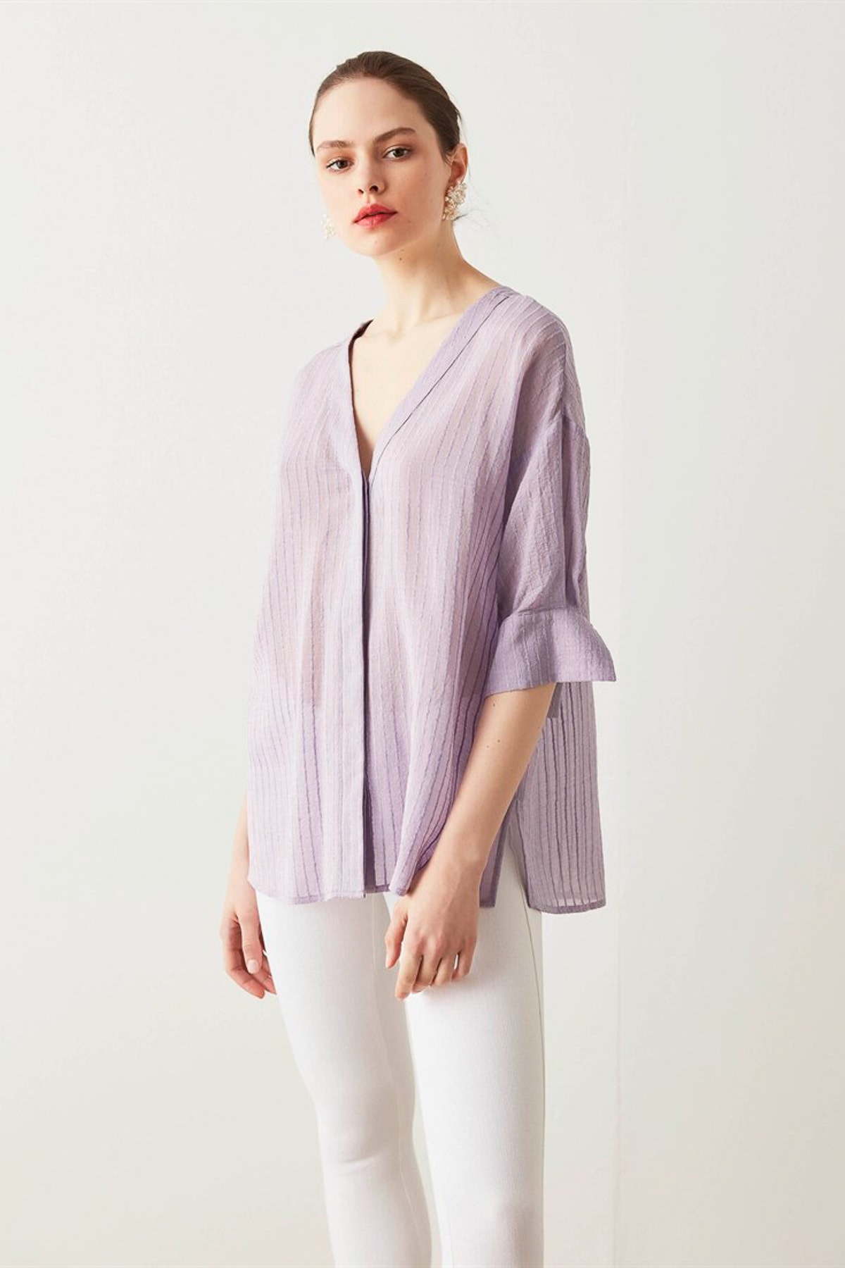 IPEKYOL LILA 06138 / BLUZ
