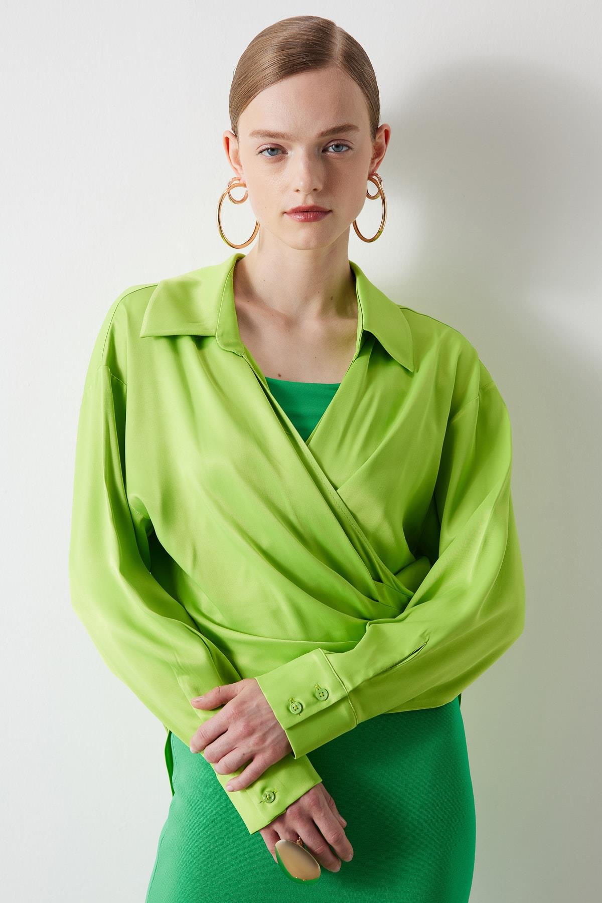IPEKYOL LIME 06060 / BLUZ