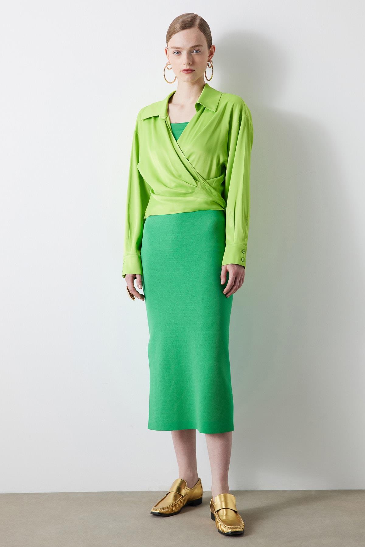 IPEKYOL LIME 06060 / BLUZ