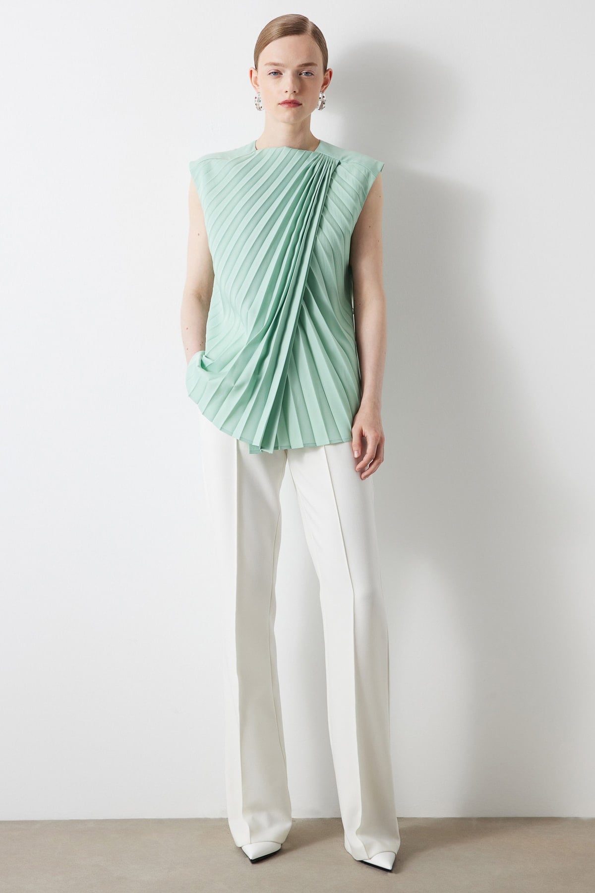 IPEKYOL MINT YESIL 06055 / BLUZ