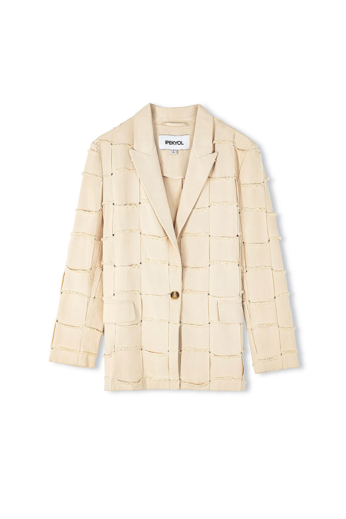 IPEKYOL Oversize Yağ Blazer Ceket