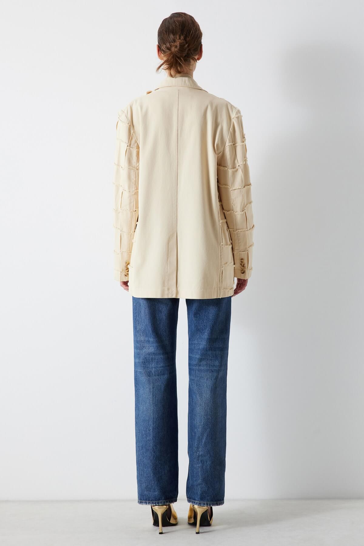 IPEKYOL Oversize Yağ Blazer Ceket