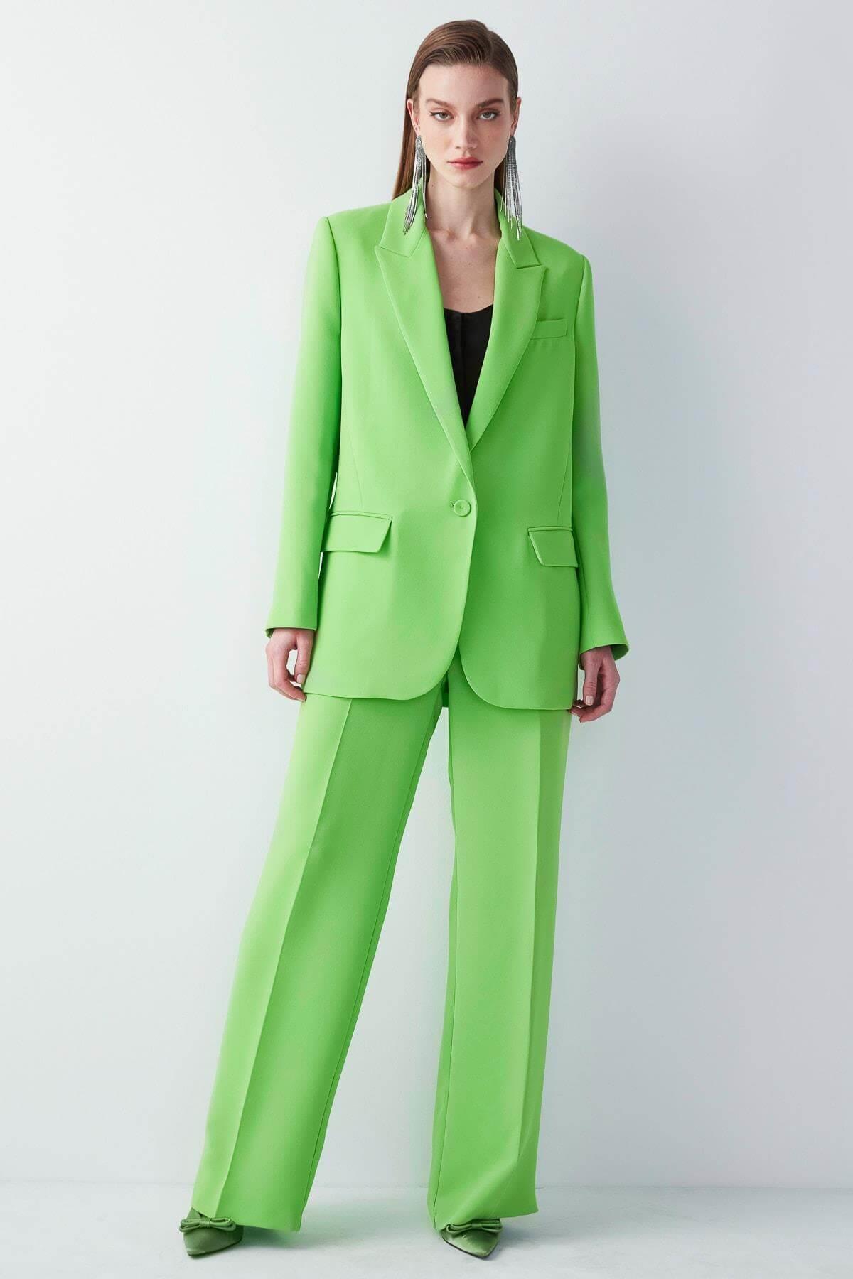 IPEKYOL PARLAK YESIL 06036 / BLAZER