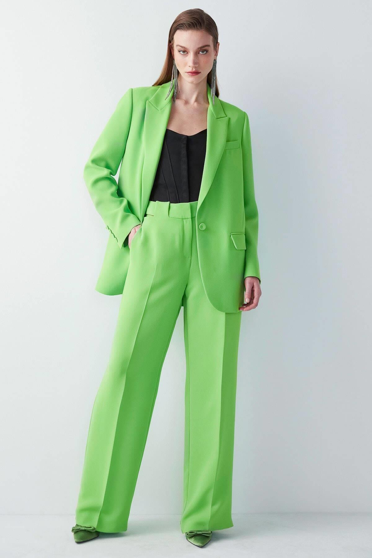 IPEKYOL PARLAK YESIL 06036 / BLAZER