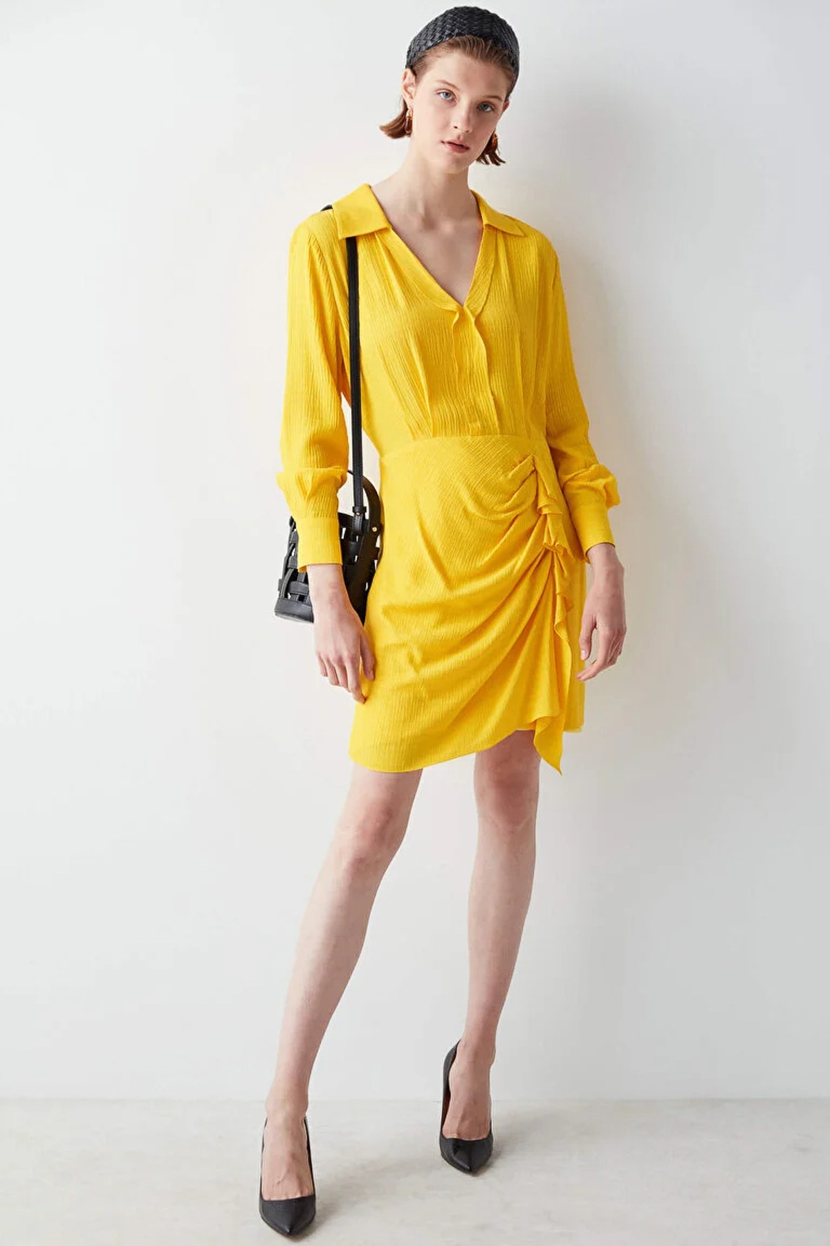 IPEKYOL SARI 02151 / ELBISE