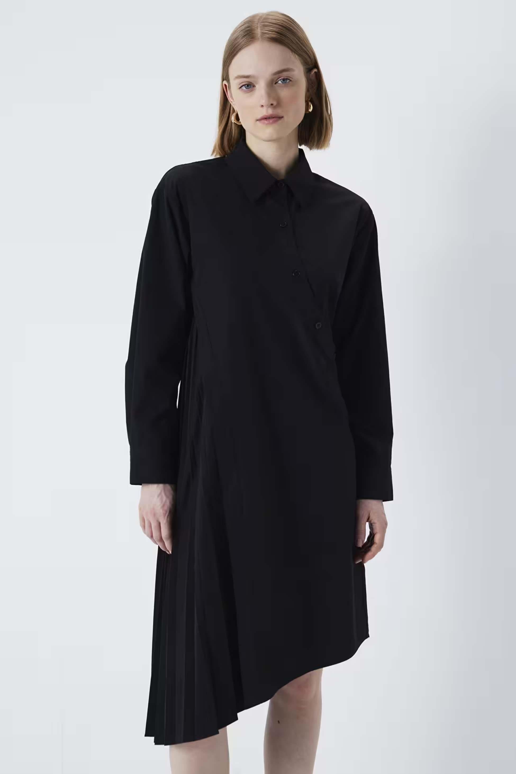 IPEKYOL SIYAH 02208 / ELBISE