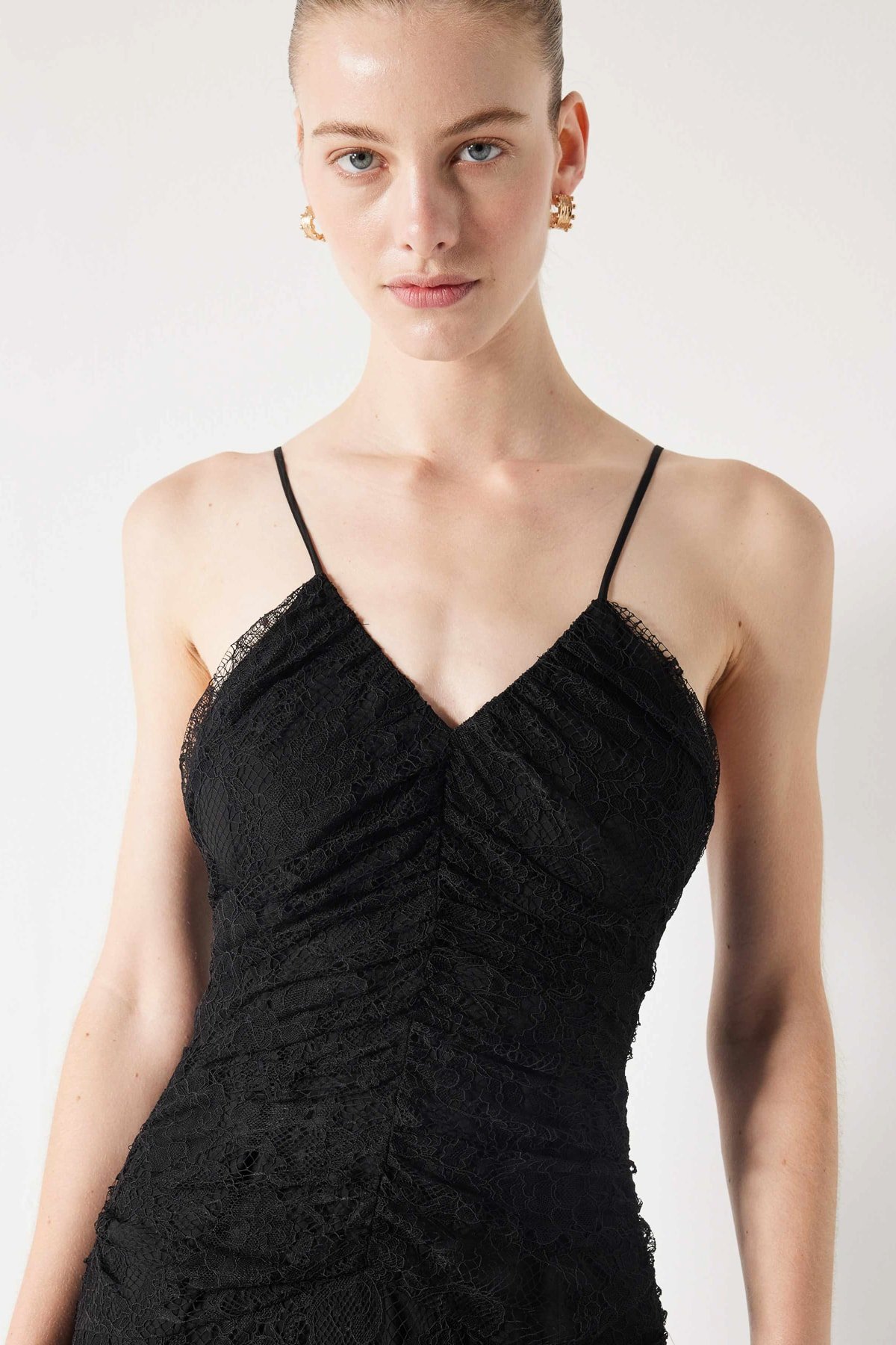 IPEKYOL SIYAH 02627 / ELBISE