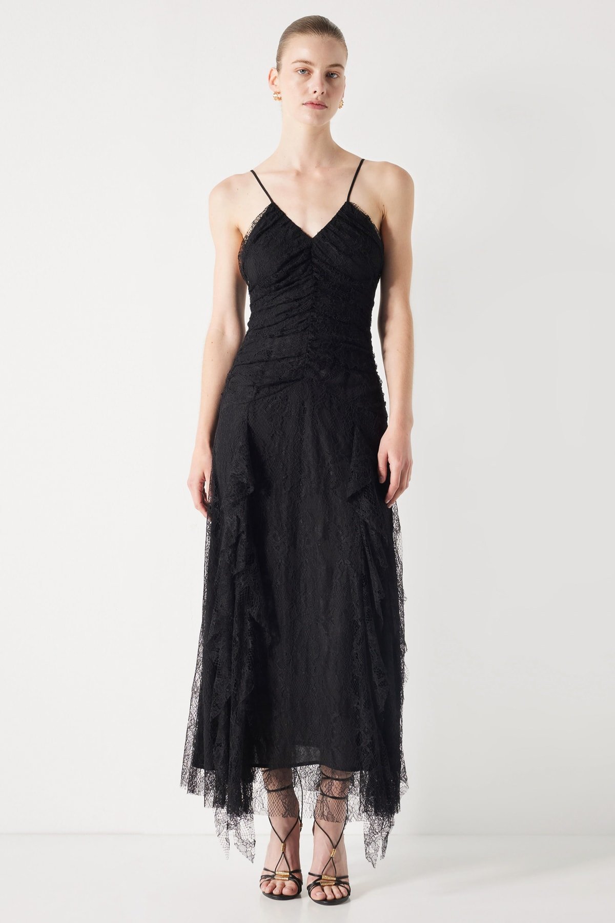 IPEKYOL SIYAH 02627 / ELBISE