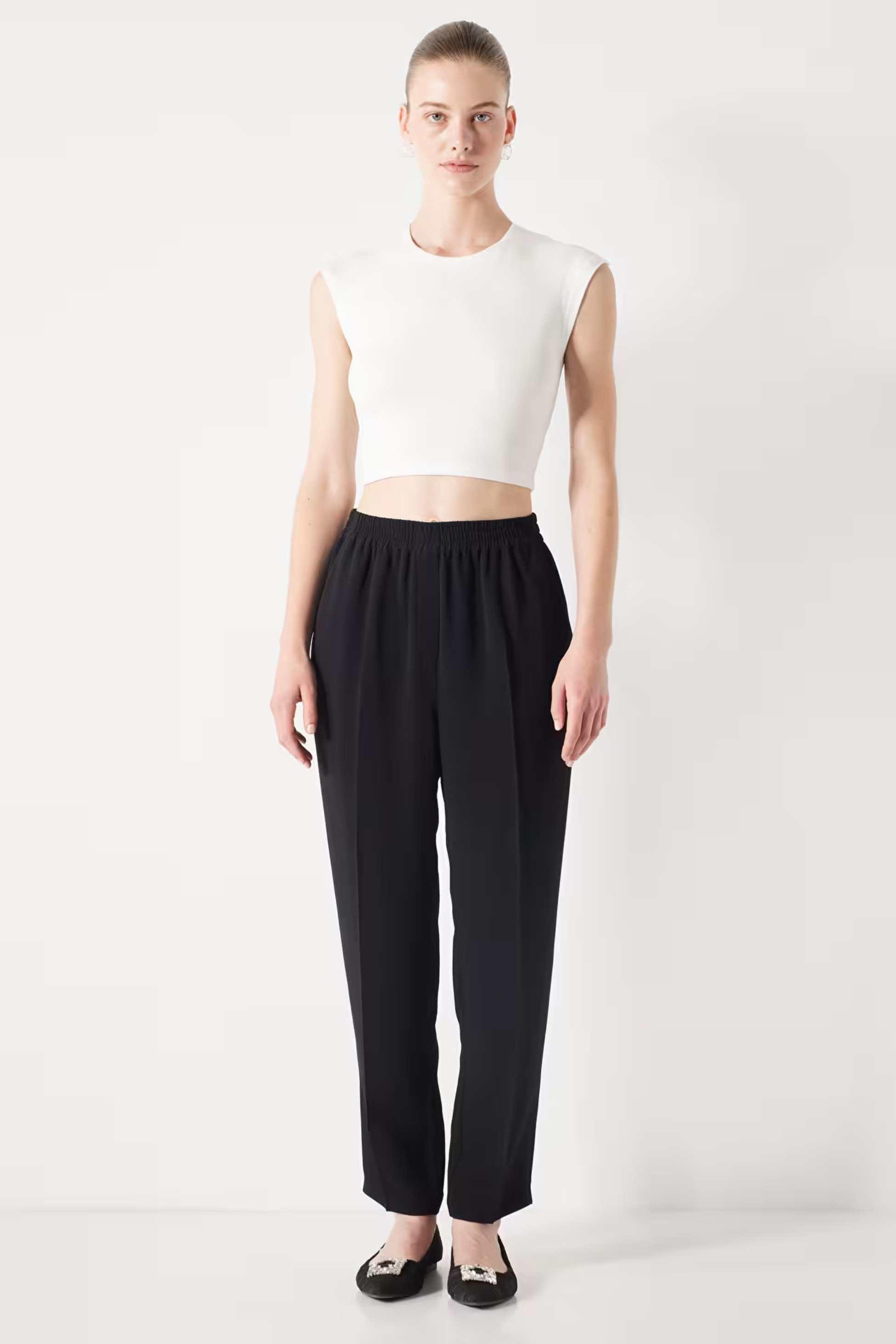 IPEKYOL SIYAH 03368 / PANTOLON