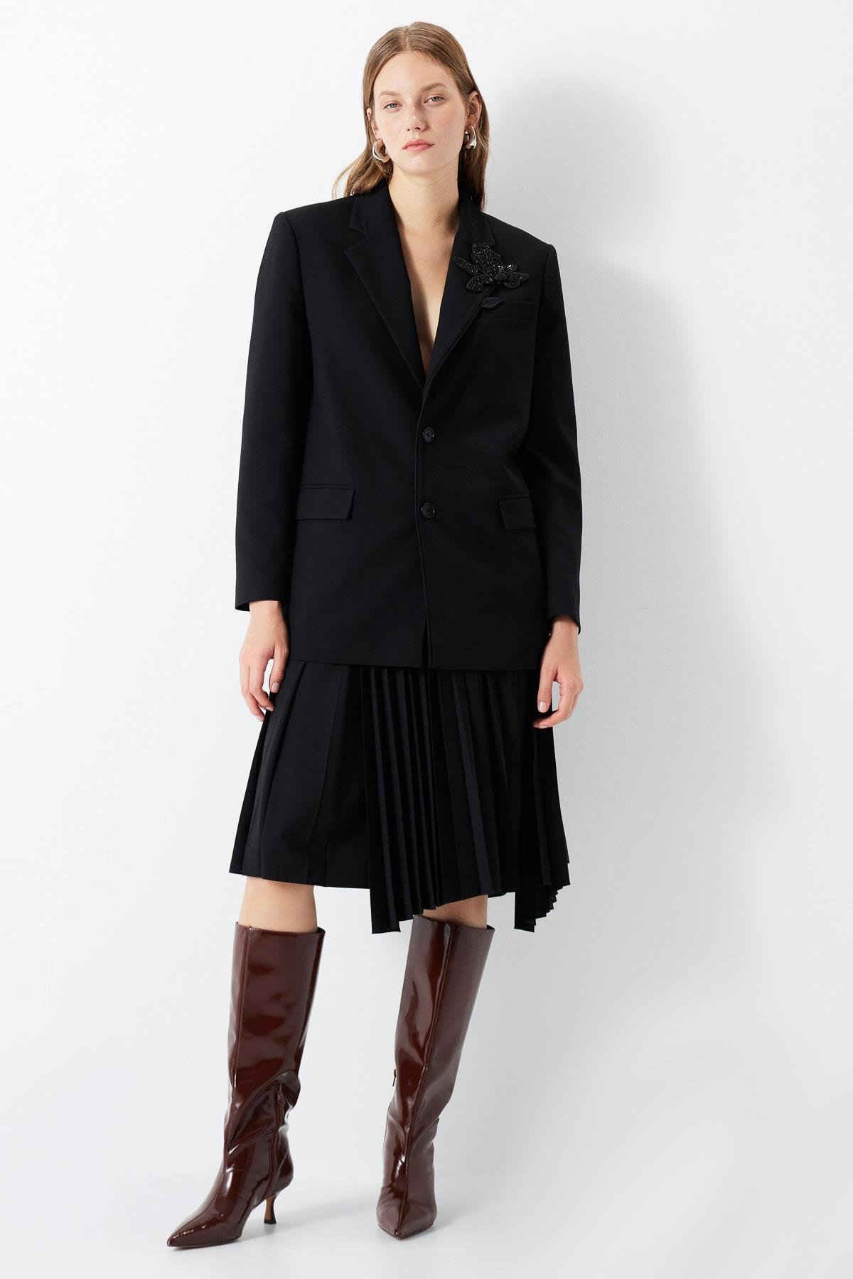 IPEKYOL SIYAH 06016 / BLAZER