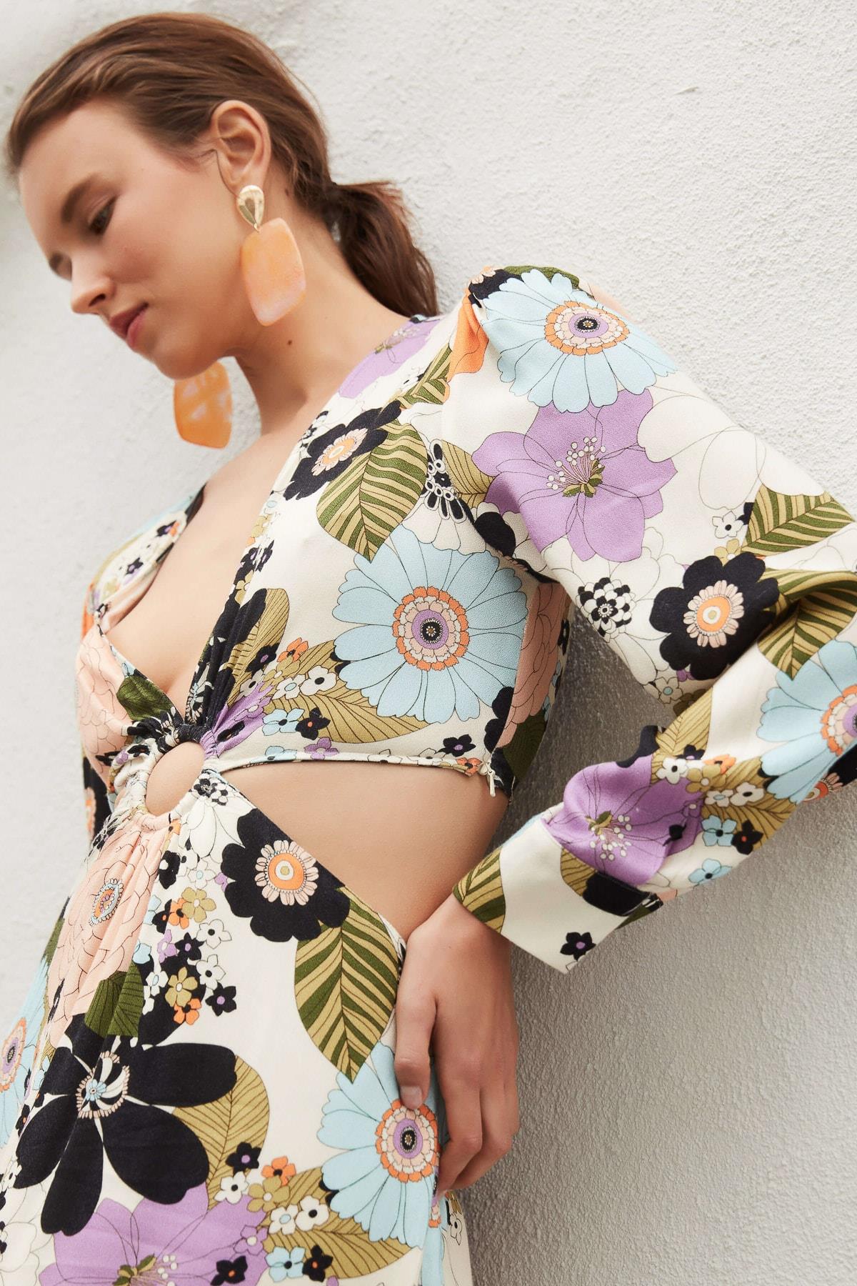 IPEKYOL Turuncu Reçine Küpe