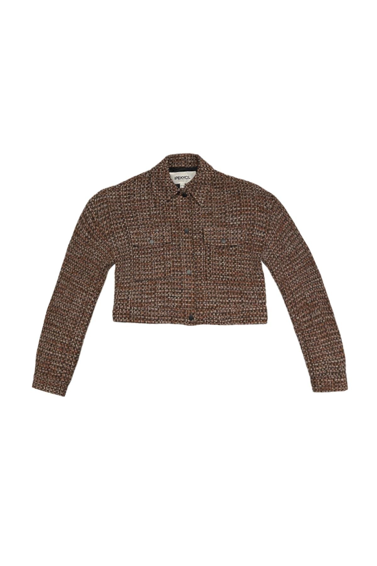 IPEKYOL Yanık Turuncu Tüvit Ceket