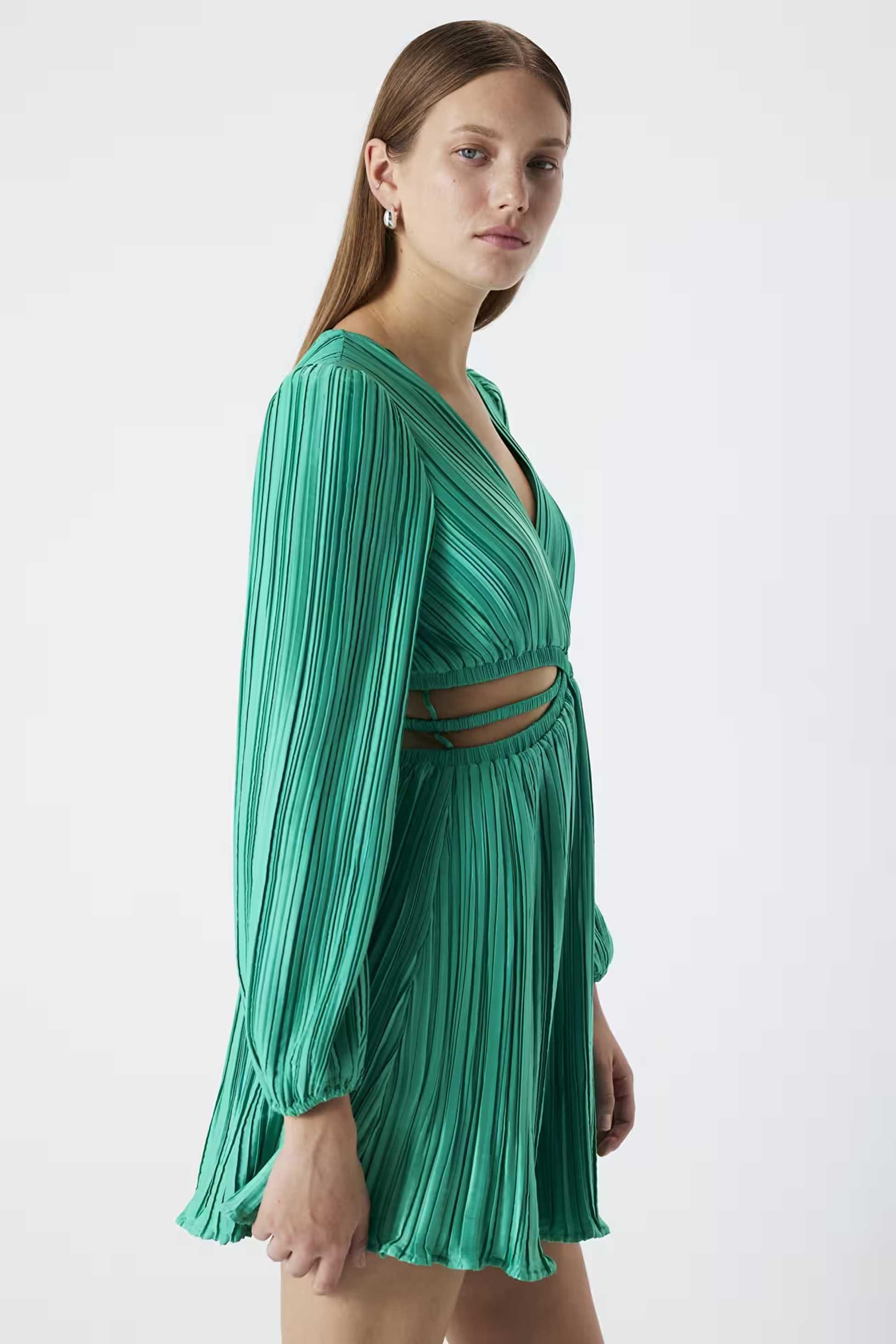 IPEKYOL YESIL 02257 / ELBISE