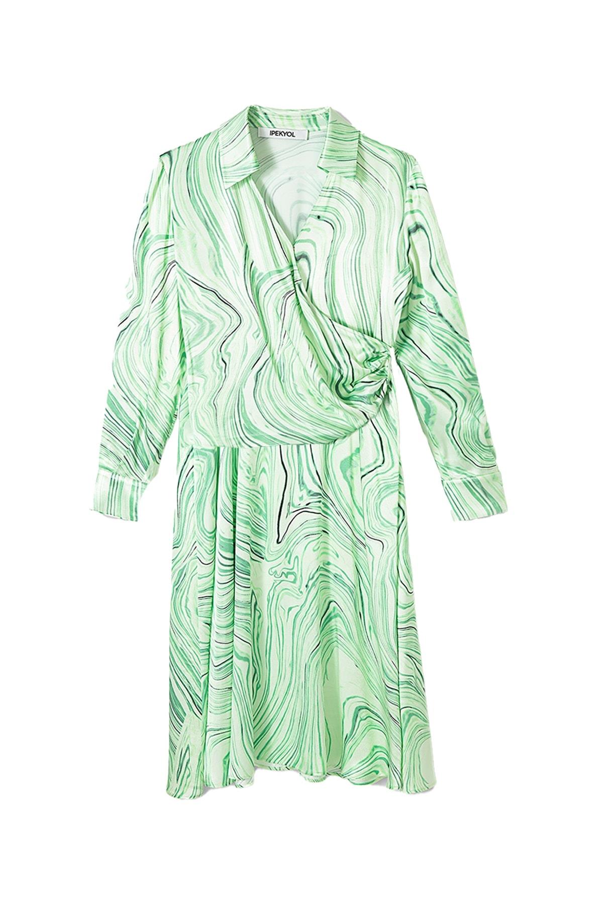 IPEKYOL YESIL 02776 / ELBISE