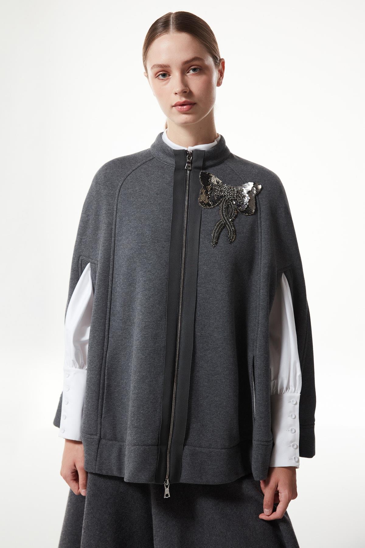 MACHKA ANTRASIT (MELANJ) 91015 / SWEATSHIRT