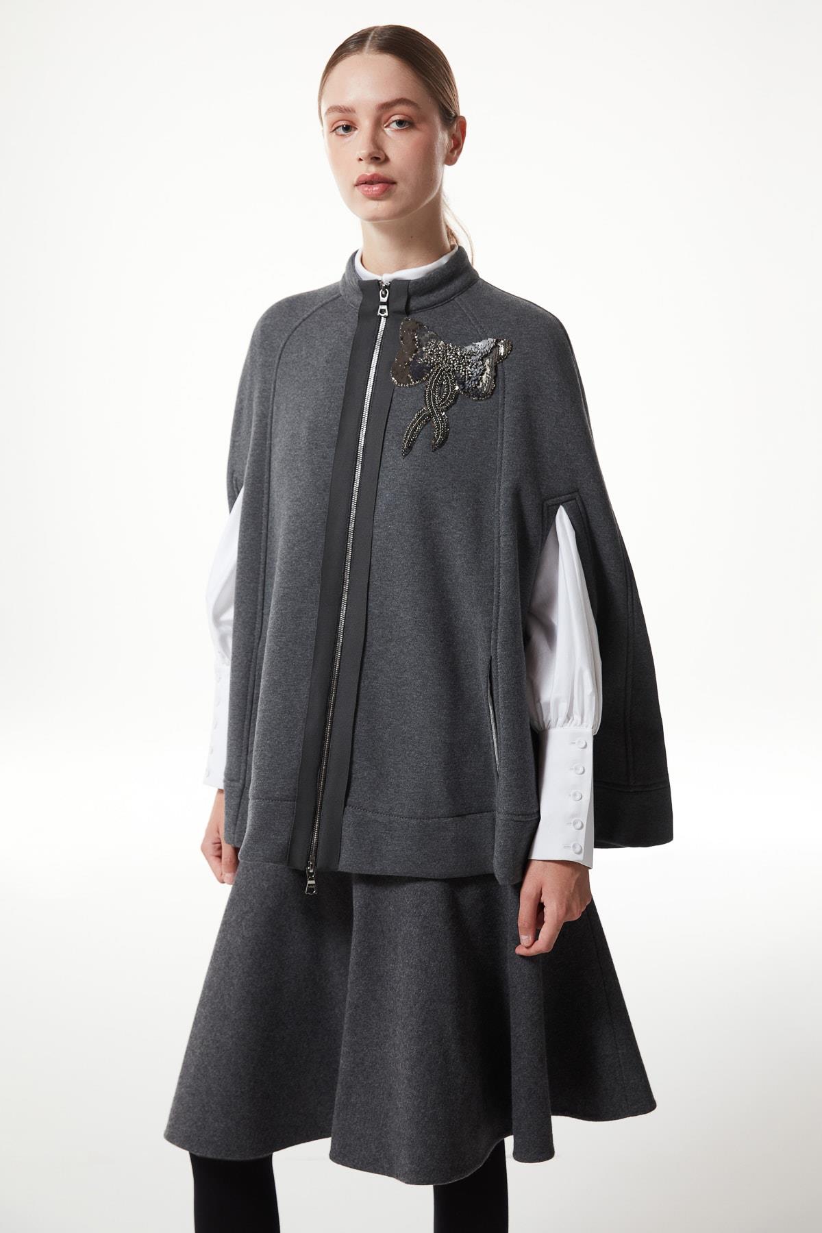 MACHKA ANTRASIT (MELANJ) 91015 / SWEATSHIRT