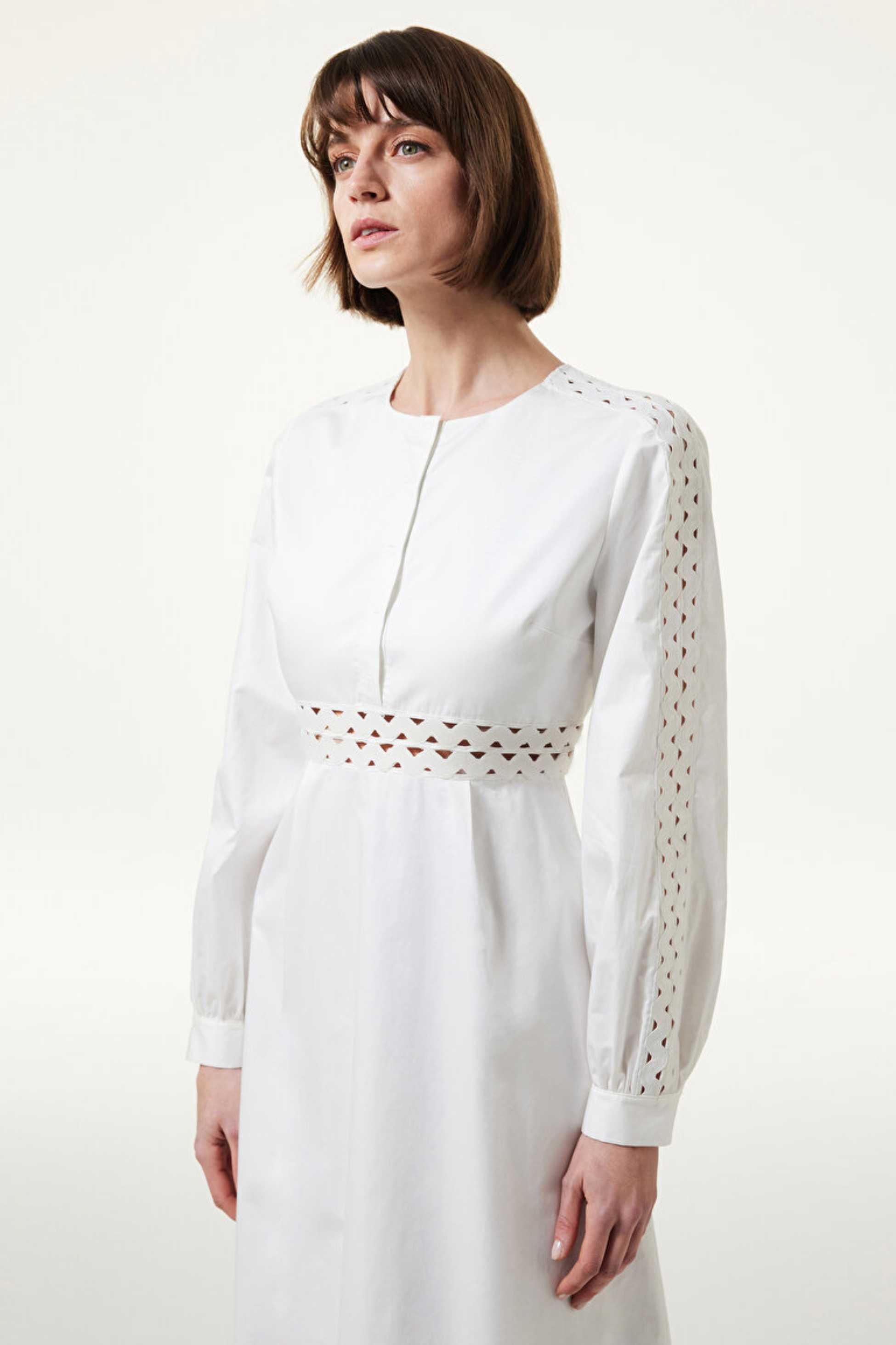 MACHKA BEYAZ 02163 / ELBISE