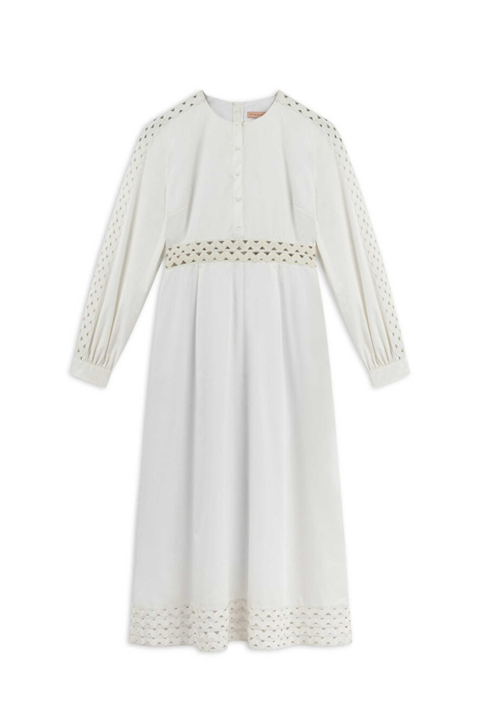 MACHKA BEYAZ 02163 / ELBISE