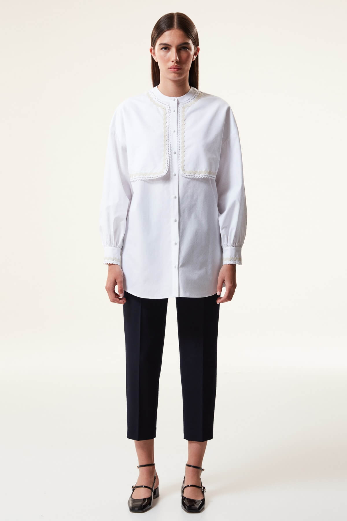 MACHKA BEYAZ 06037 / BLUZ