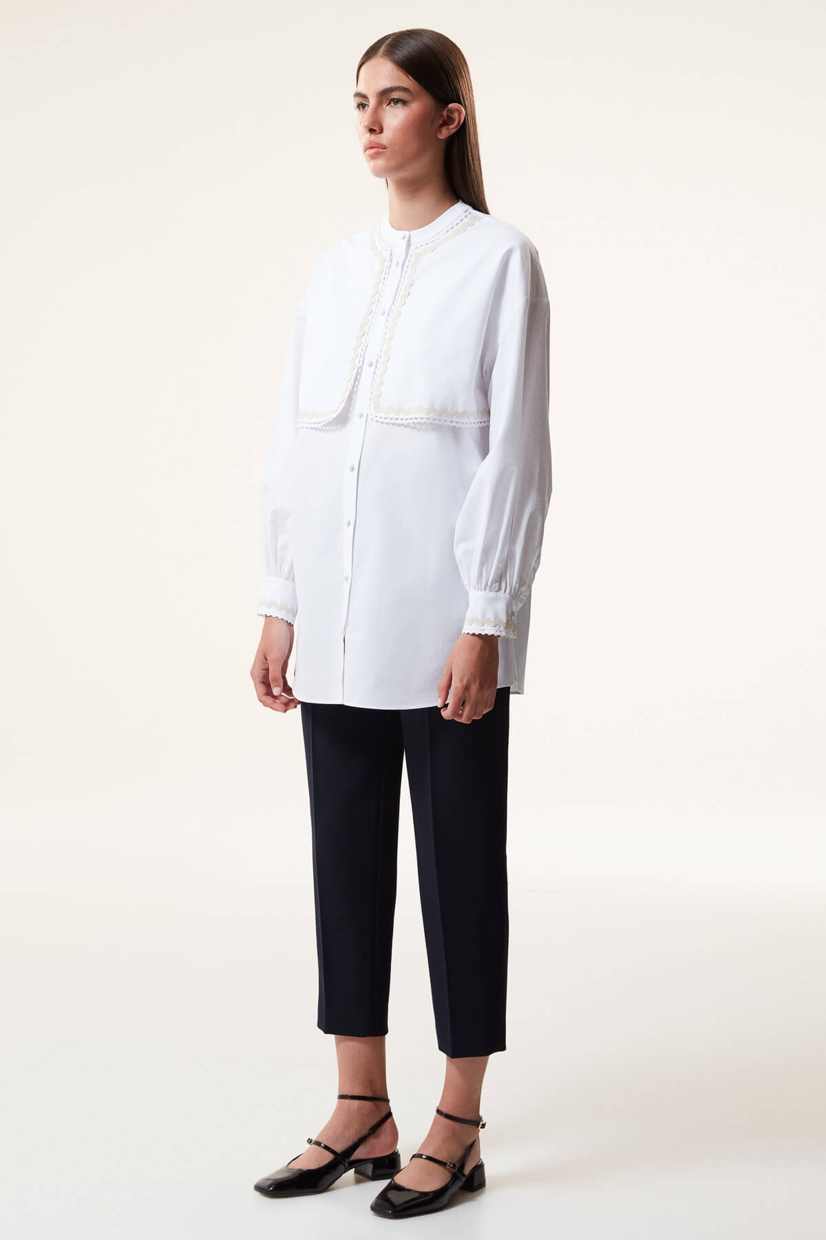 MACHKA BEYAZ 06037 / BLUZ