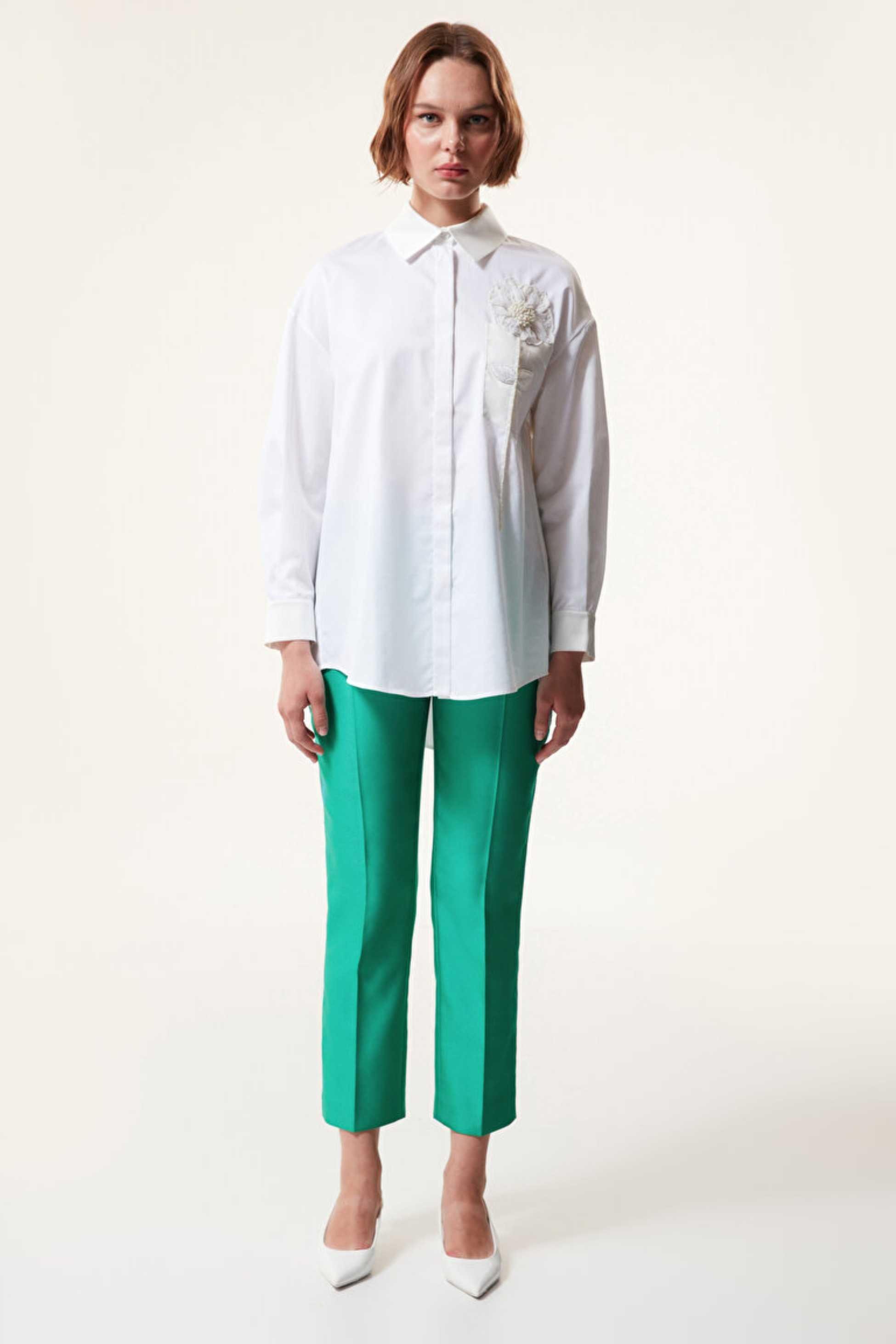 MACHKA BEYAZ 25106 / GOMLEK