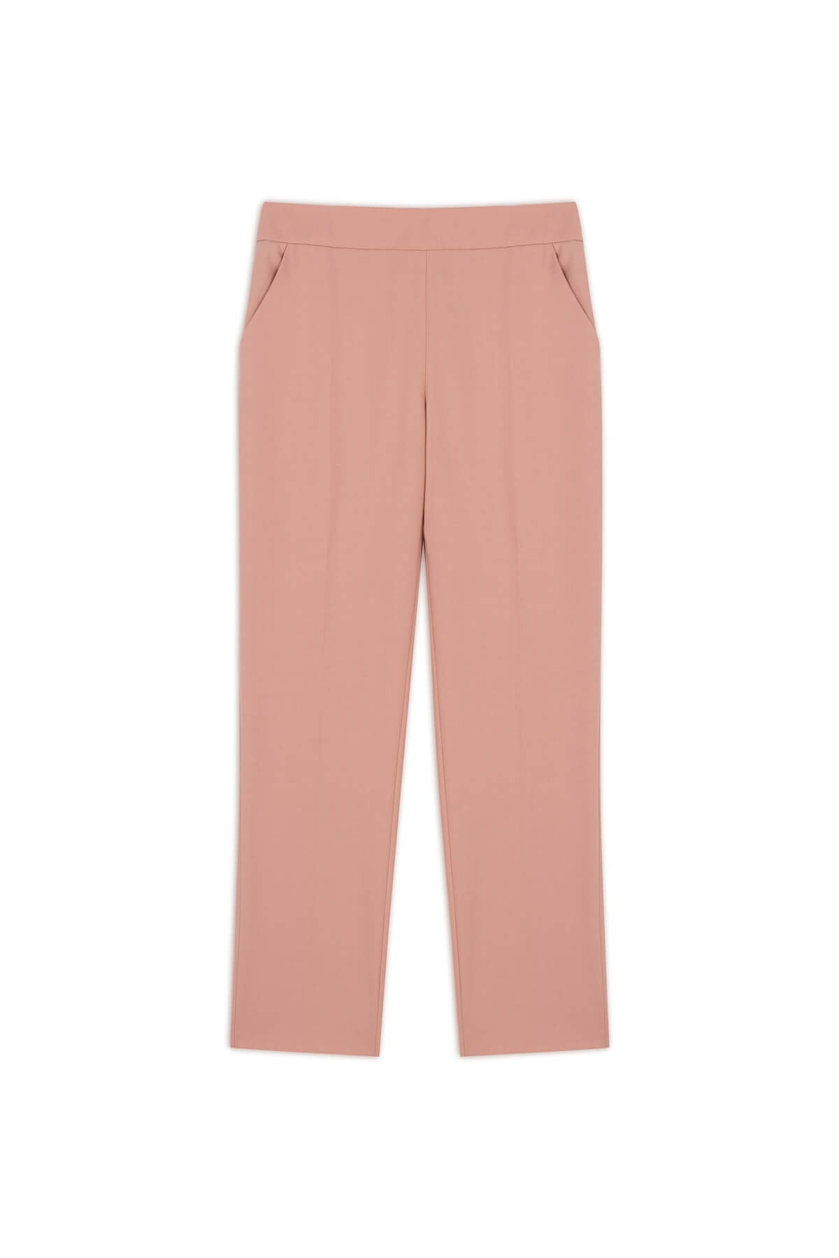 MACHKA Cigarette Fit Pembe Pantolon