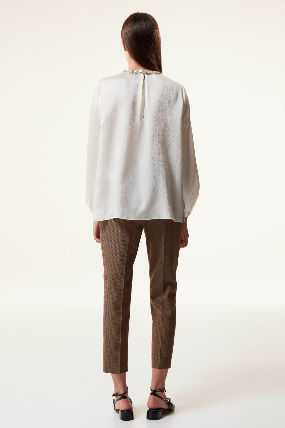 MACHKA KIRIK BEYAZ 06036 / BLUZ