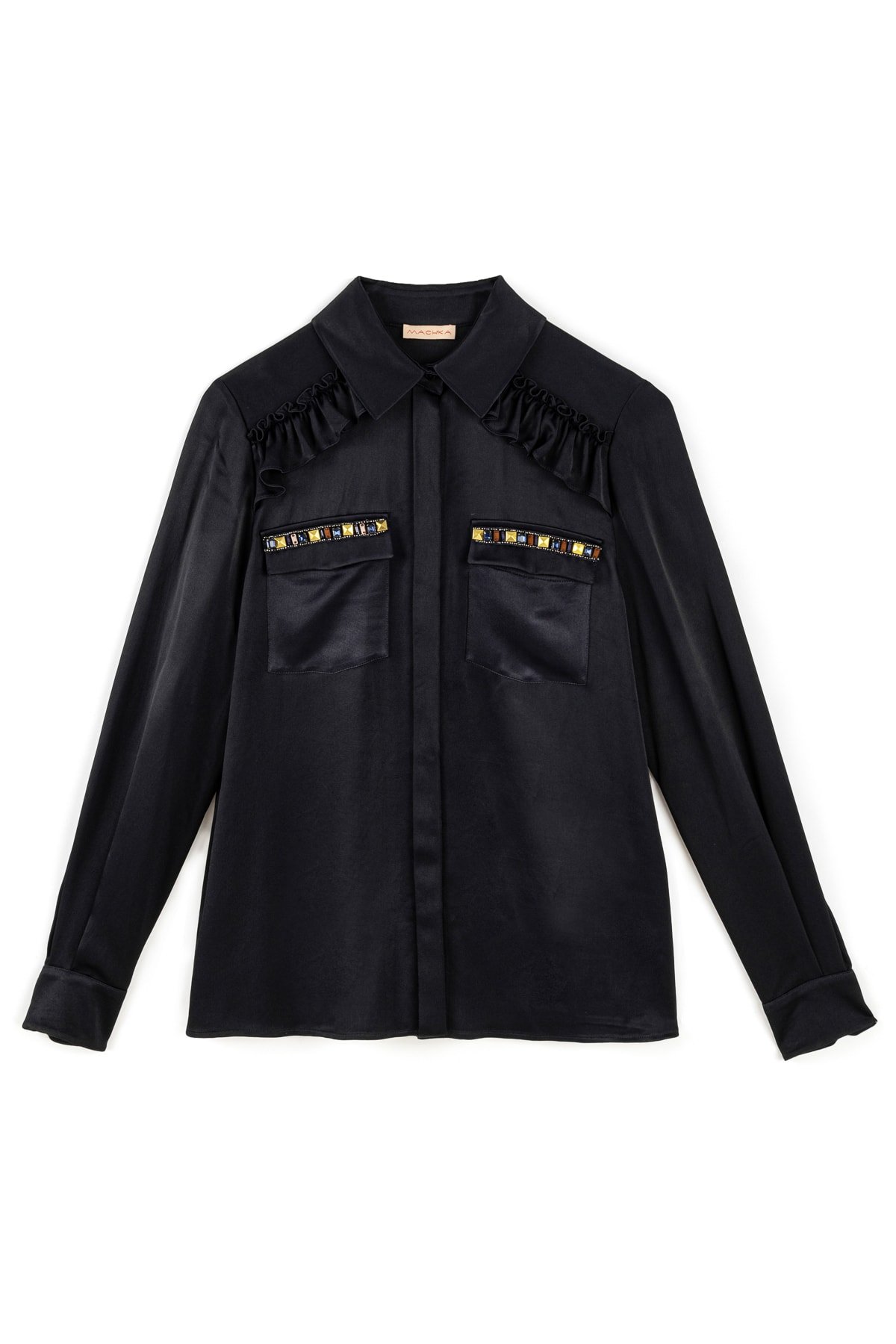 MACHKA LACIVERT 25019 / GOMLEK