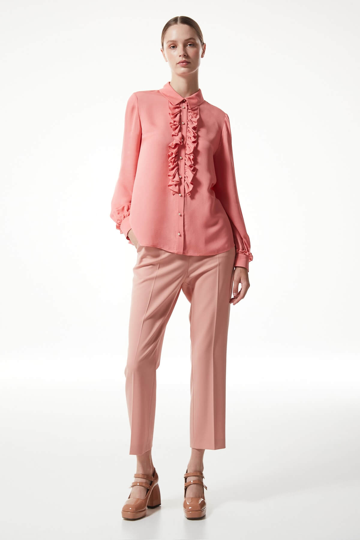 MACHKA PEMBE 06068 / BLUZ