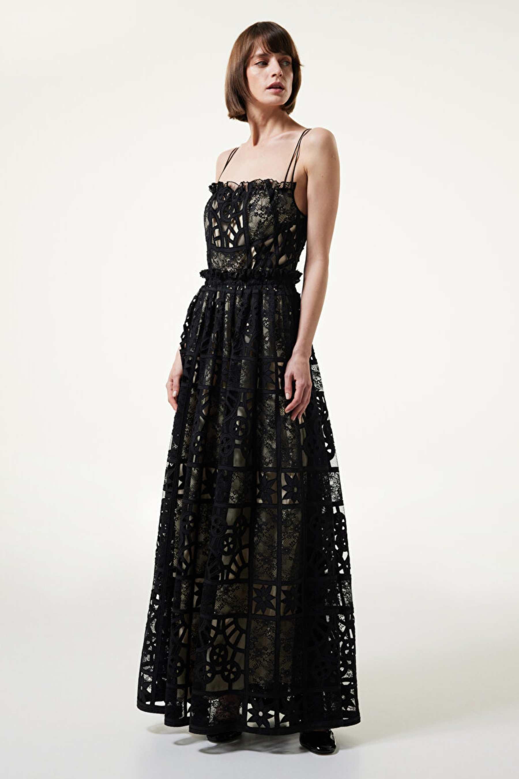 MACHKA SIYAH 02167 / ELBISE